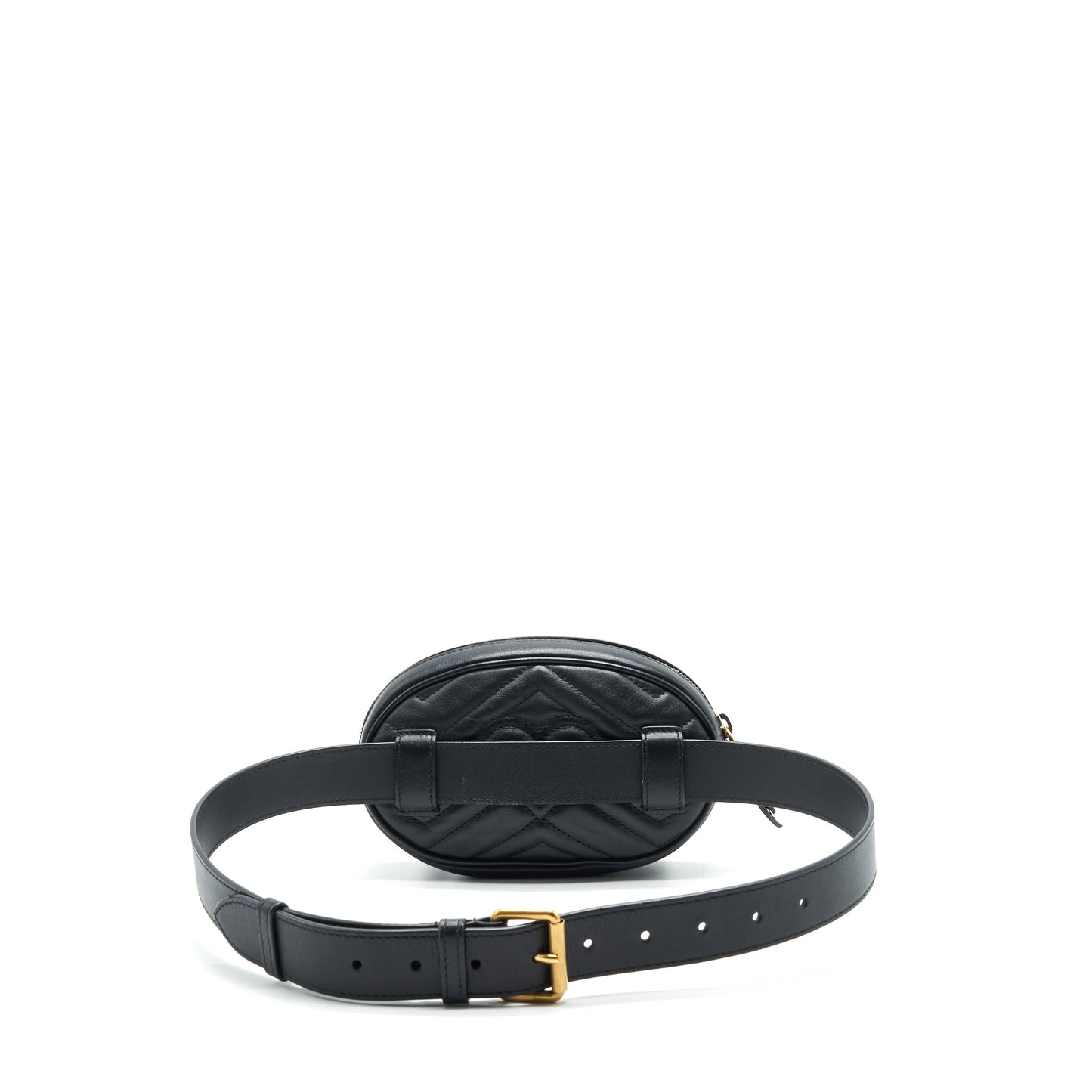 Gucci Marmont Belt Purse in Black