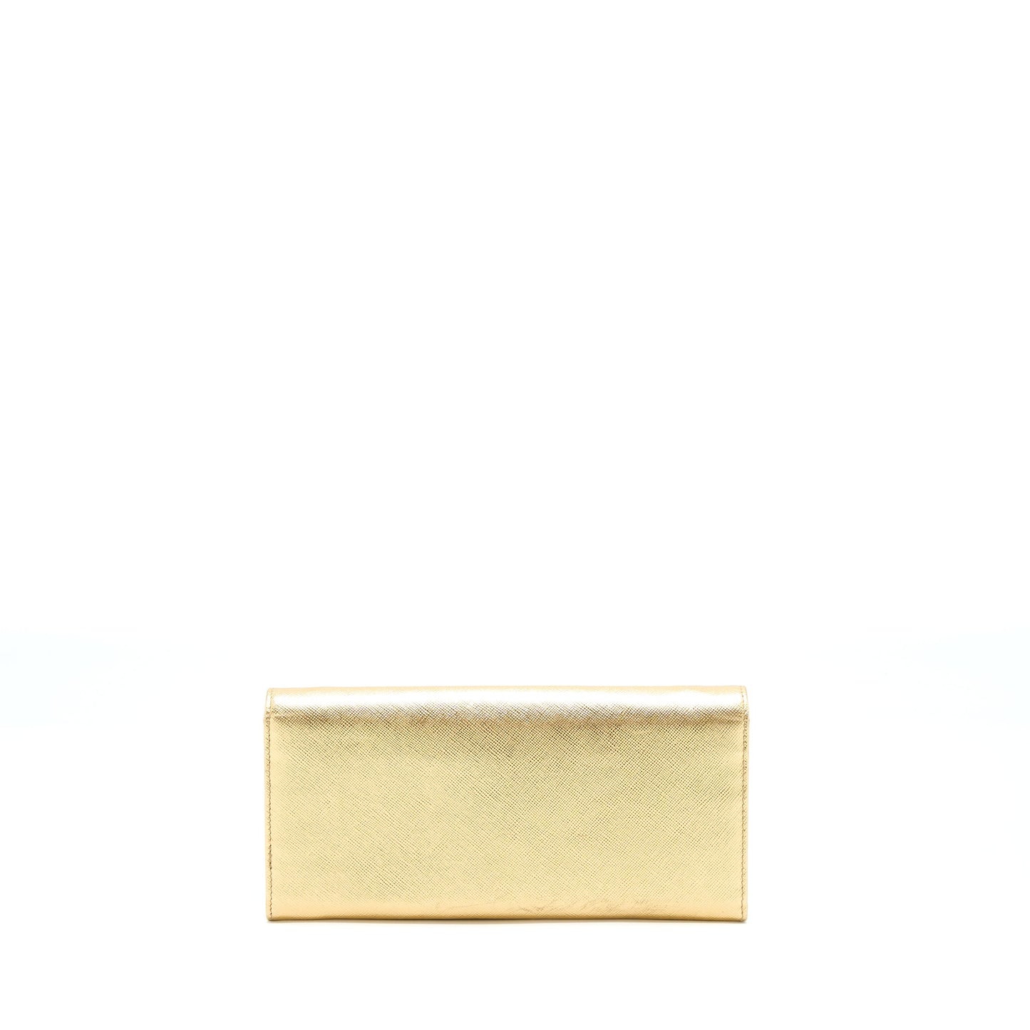 Prada Mini Wallet On Chain Gold