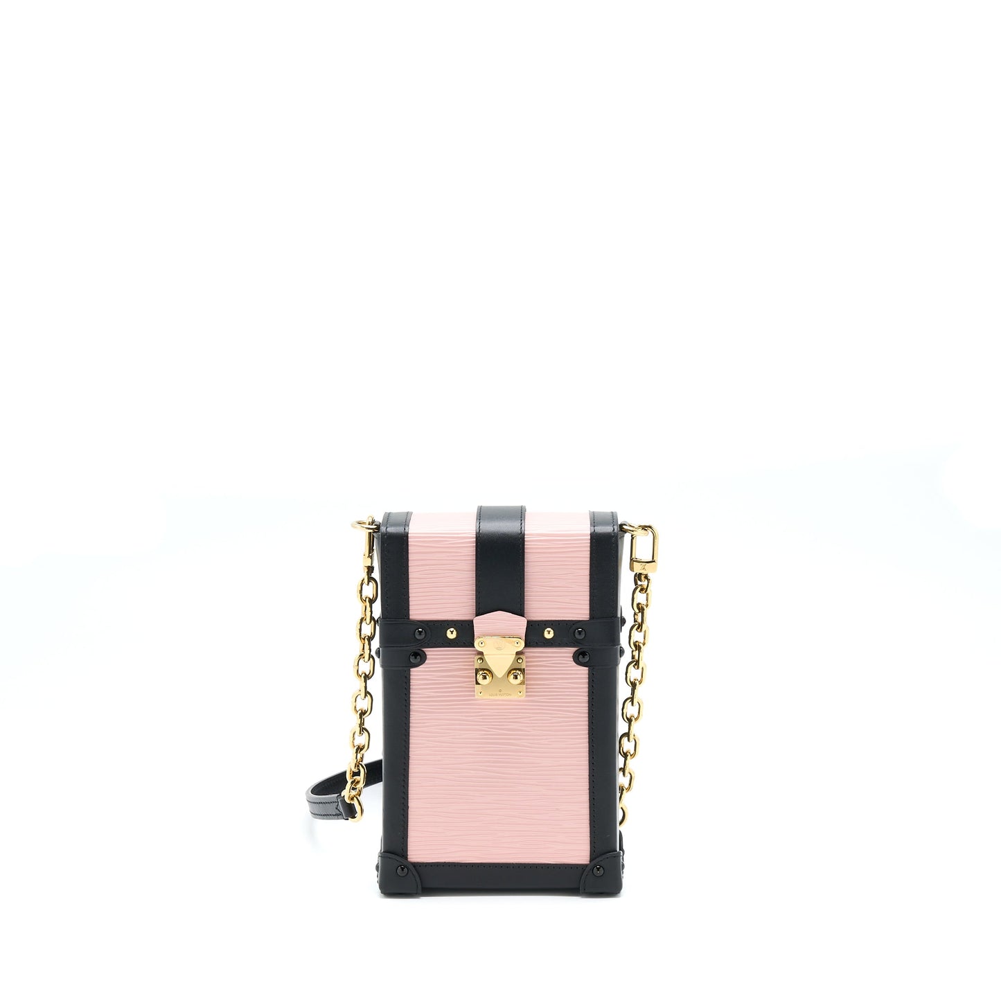 Louis Vuitton Vertical Trunk Pochette Epi Pink
