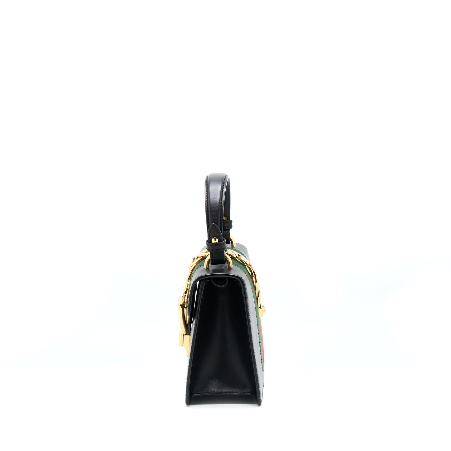 Gucci Mini Top Handle Sylvie Purse Black