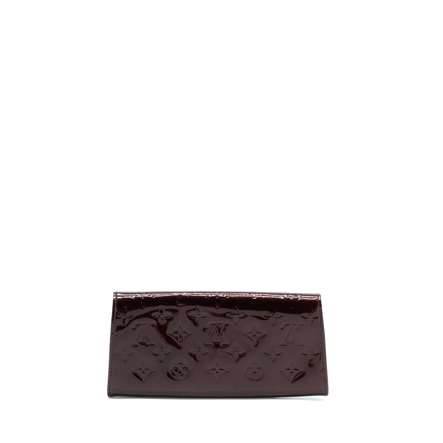 Louis Vuitton Sunset Boulevarde Mini Purse Patent Dark Red