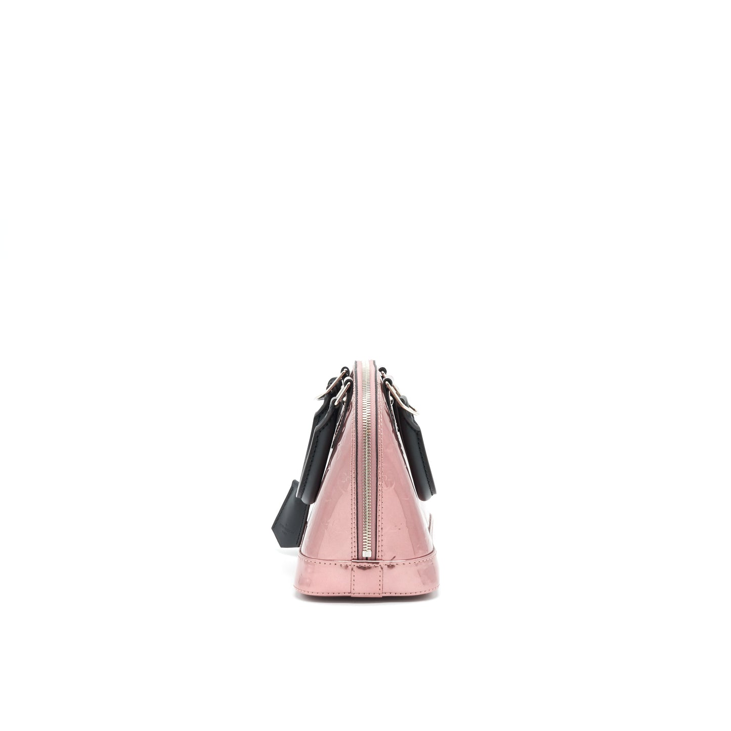 LOUIS VUITTON PATENT LEATHER METALLIC BLACK HANDLE