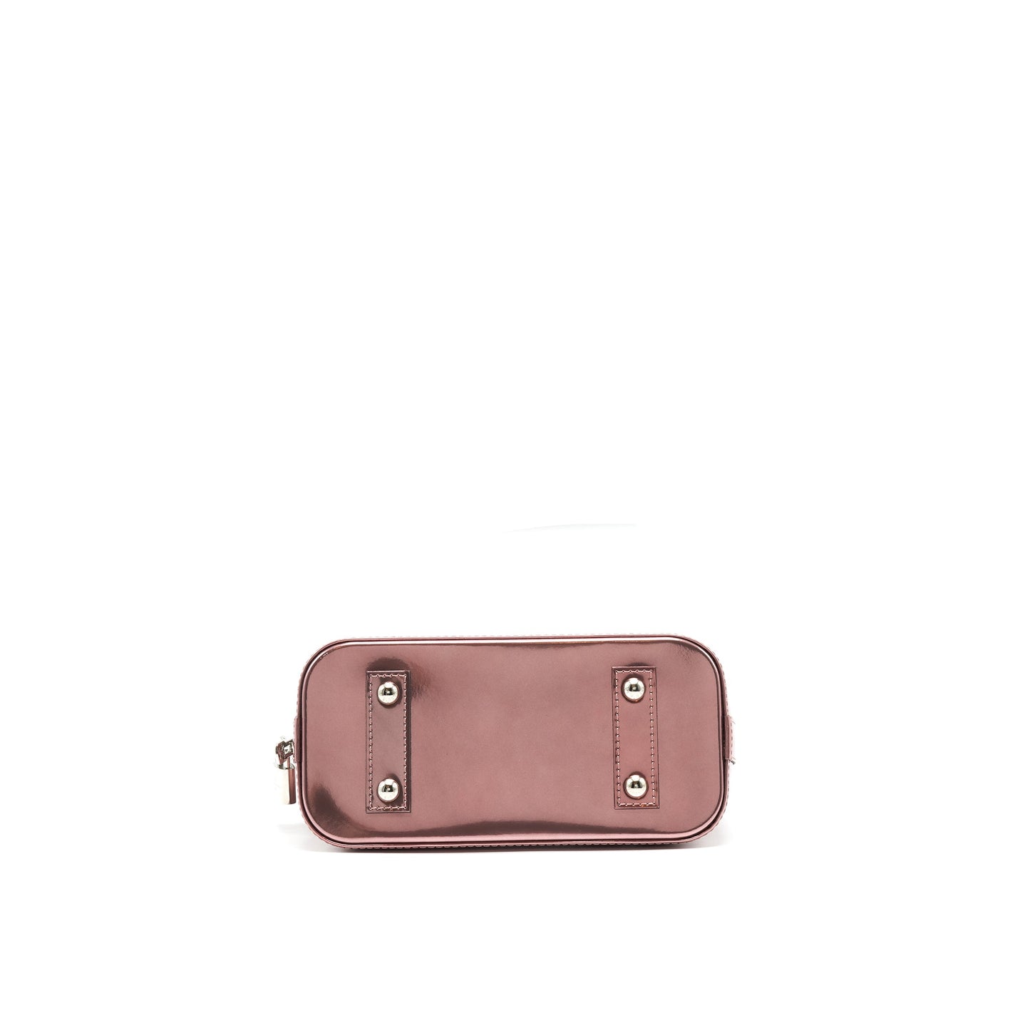 LOUIS VUITTON PATENT LEATHER METALLIC BLACK HANDLE