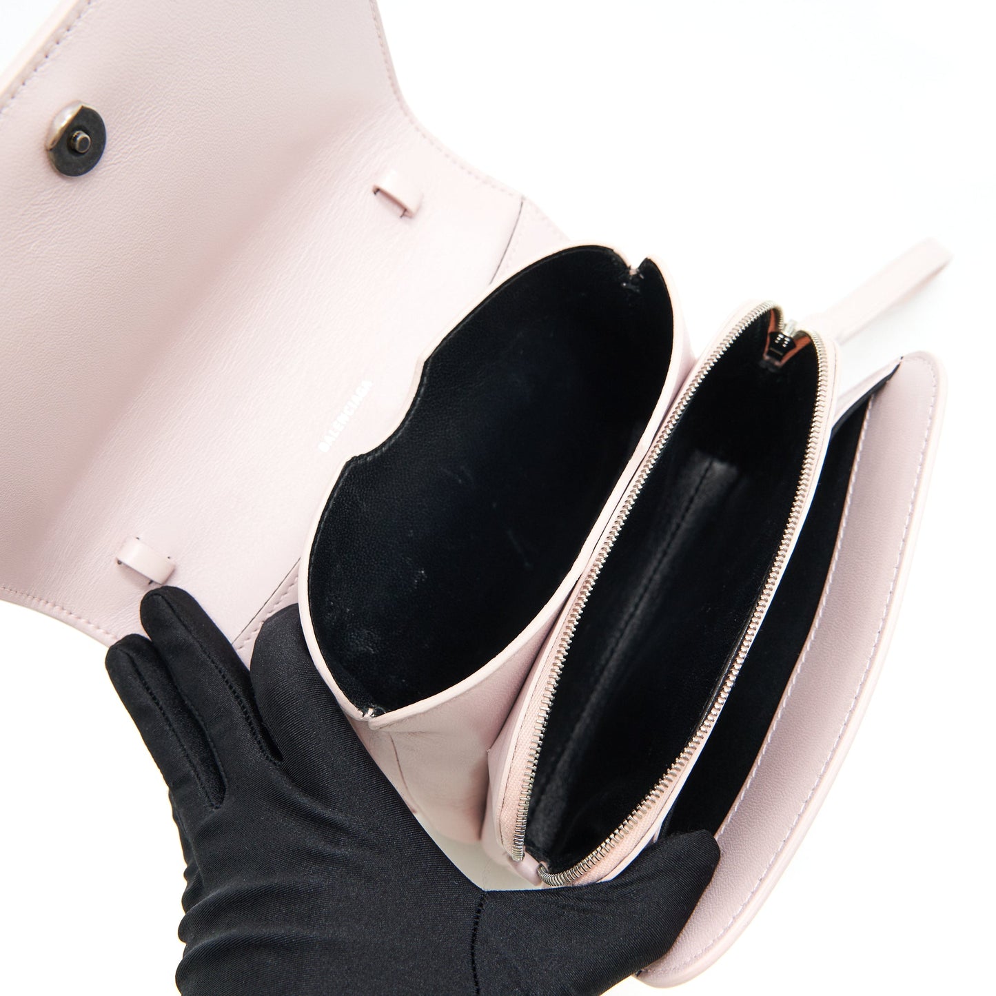 Balenciaga B. Small Bag in Pink SHW