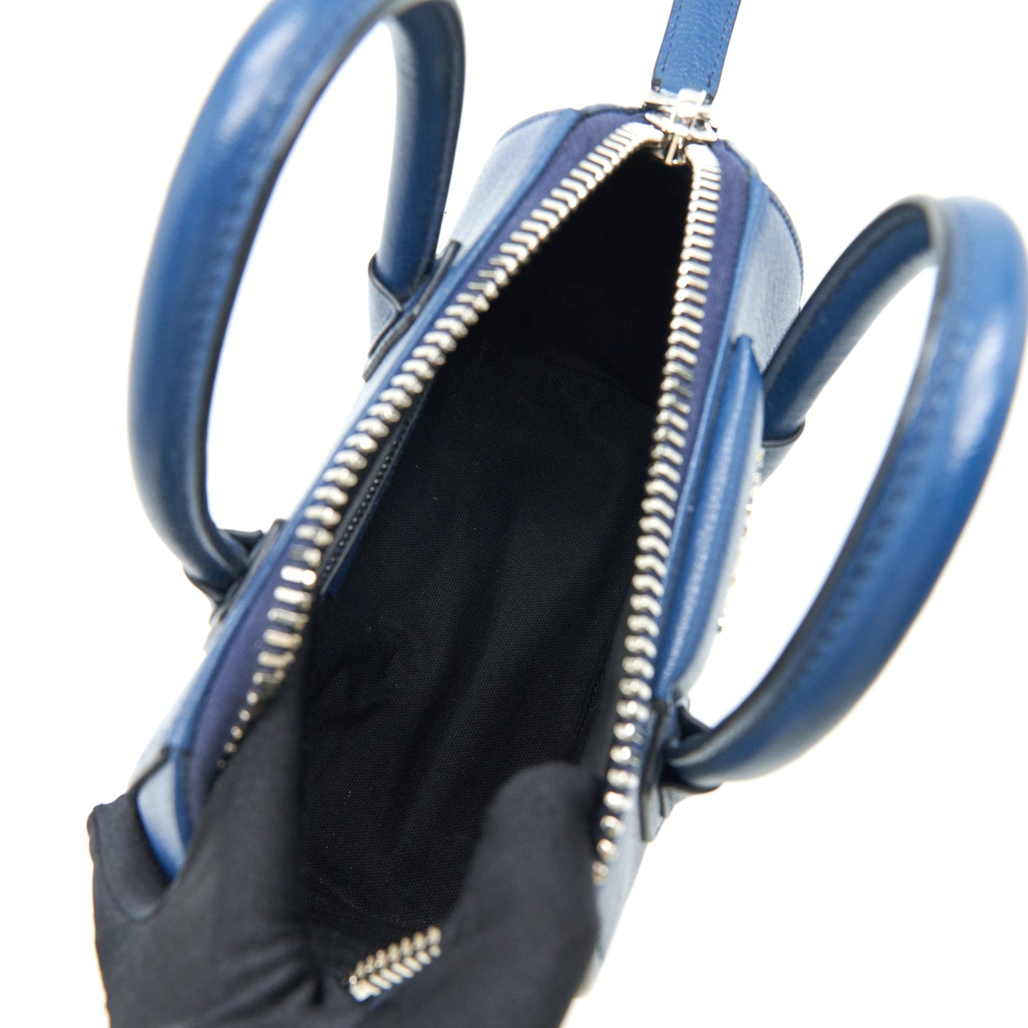 Givenchy Mini Antigona Bag Blue SHW