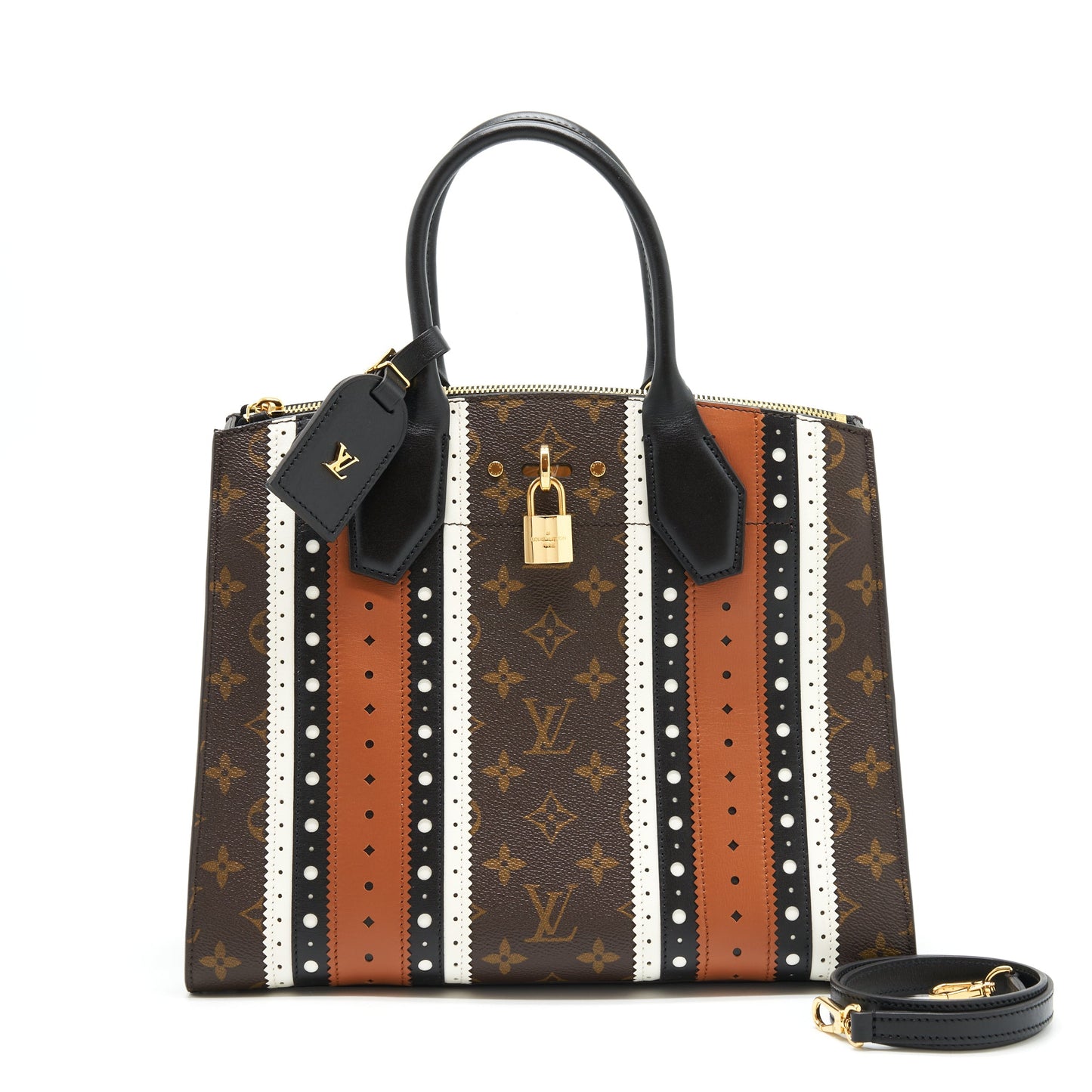 Louis Vuitton City Steamer Purse Brown / monogram