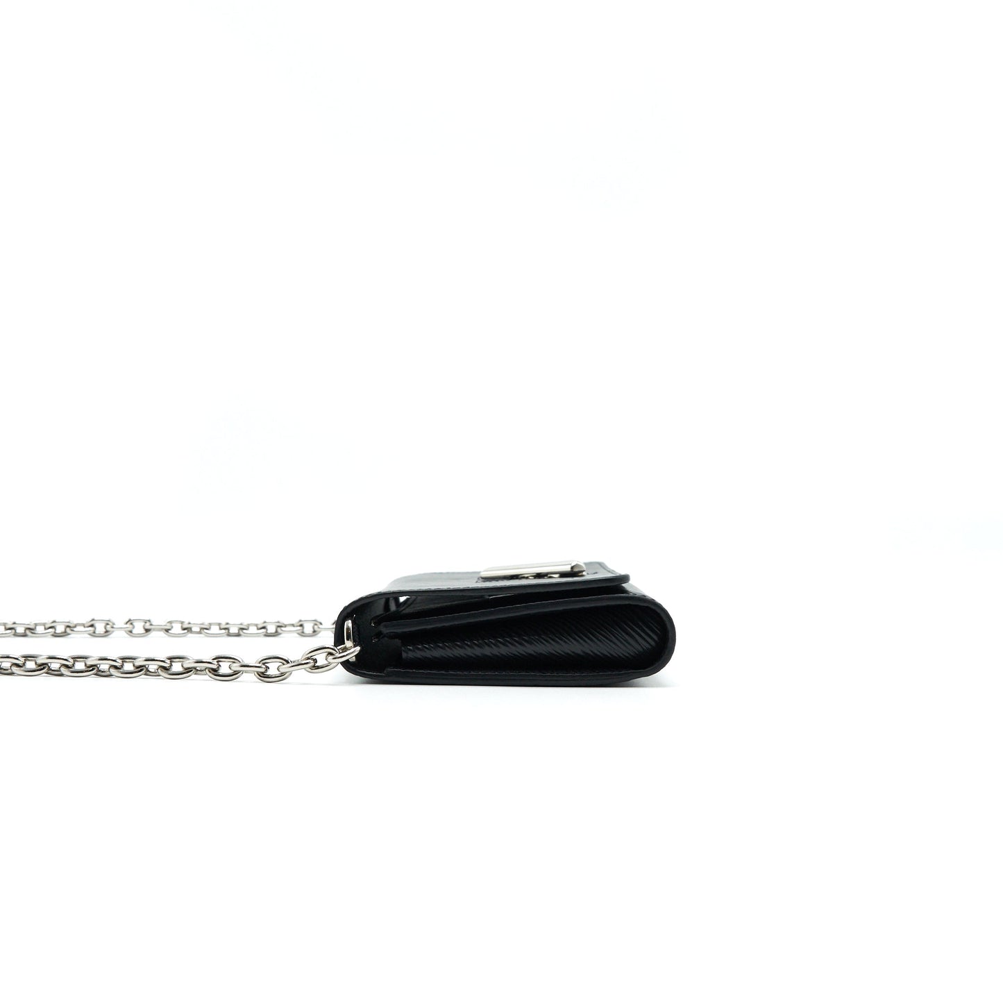 Louis Vuitton Twist Wallet on Chain black SHW epi leather