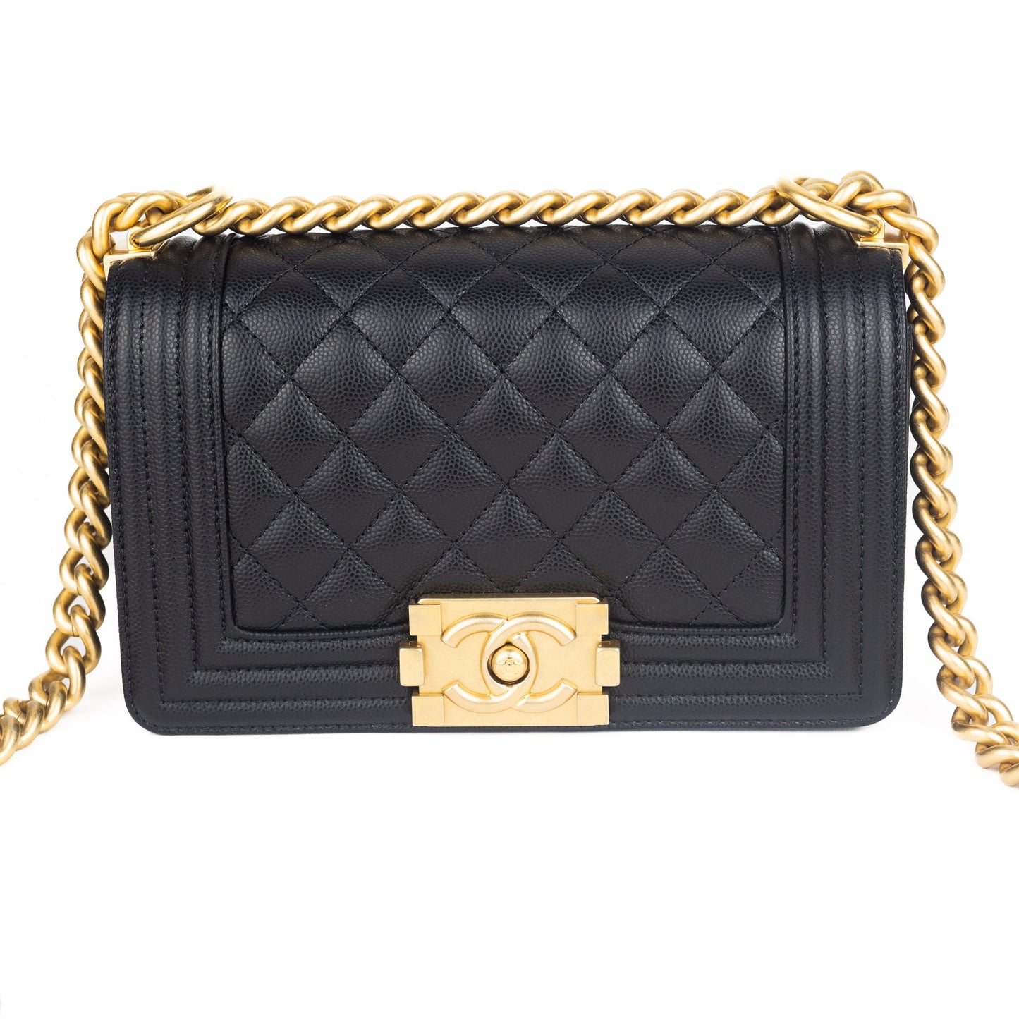 Chanel Caviar Quilted Small Boy bag