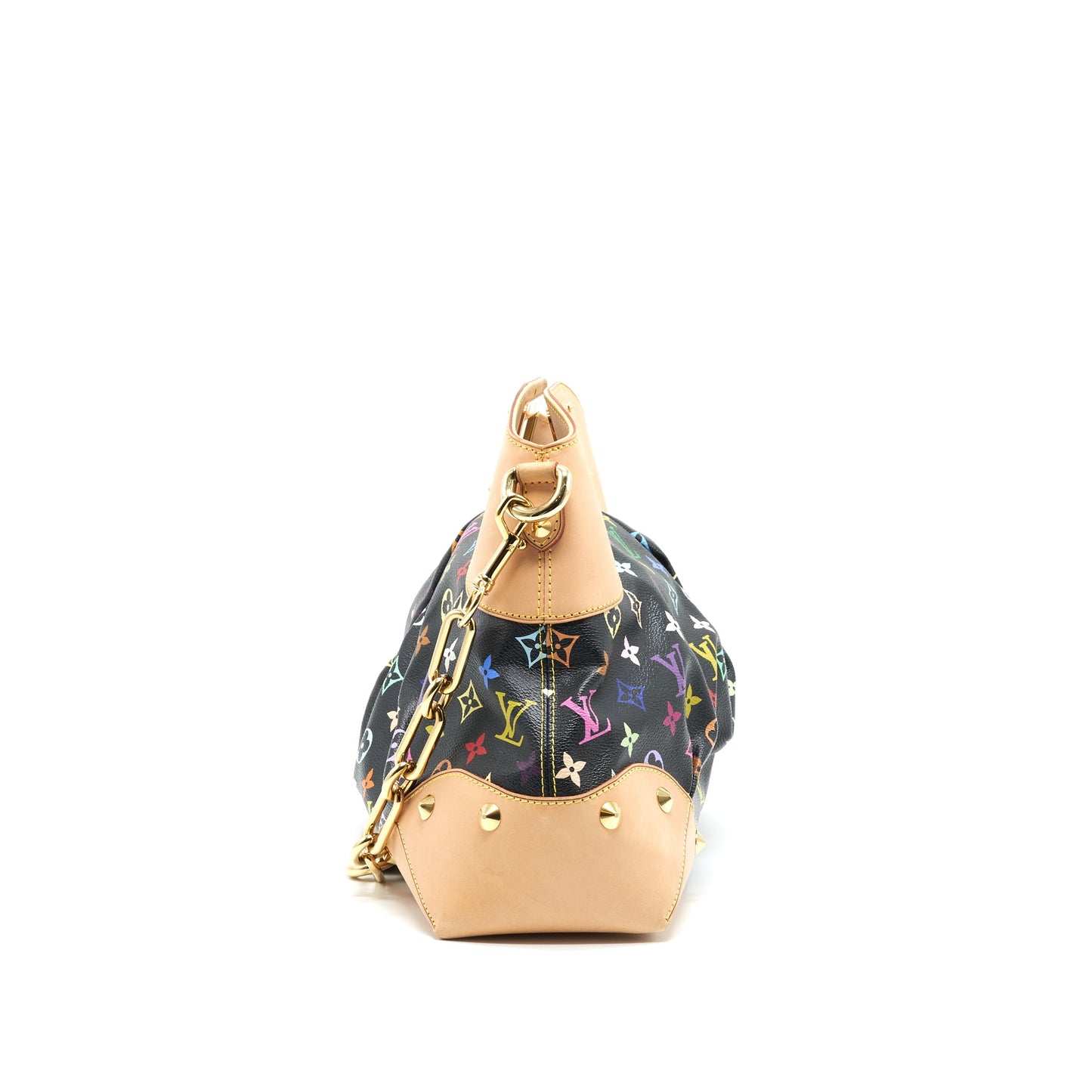 LOUIS VUITTON BLACK MONOGRAM CANVAS MULTICOLOUR