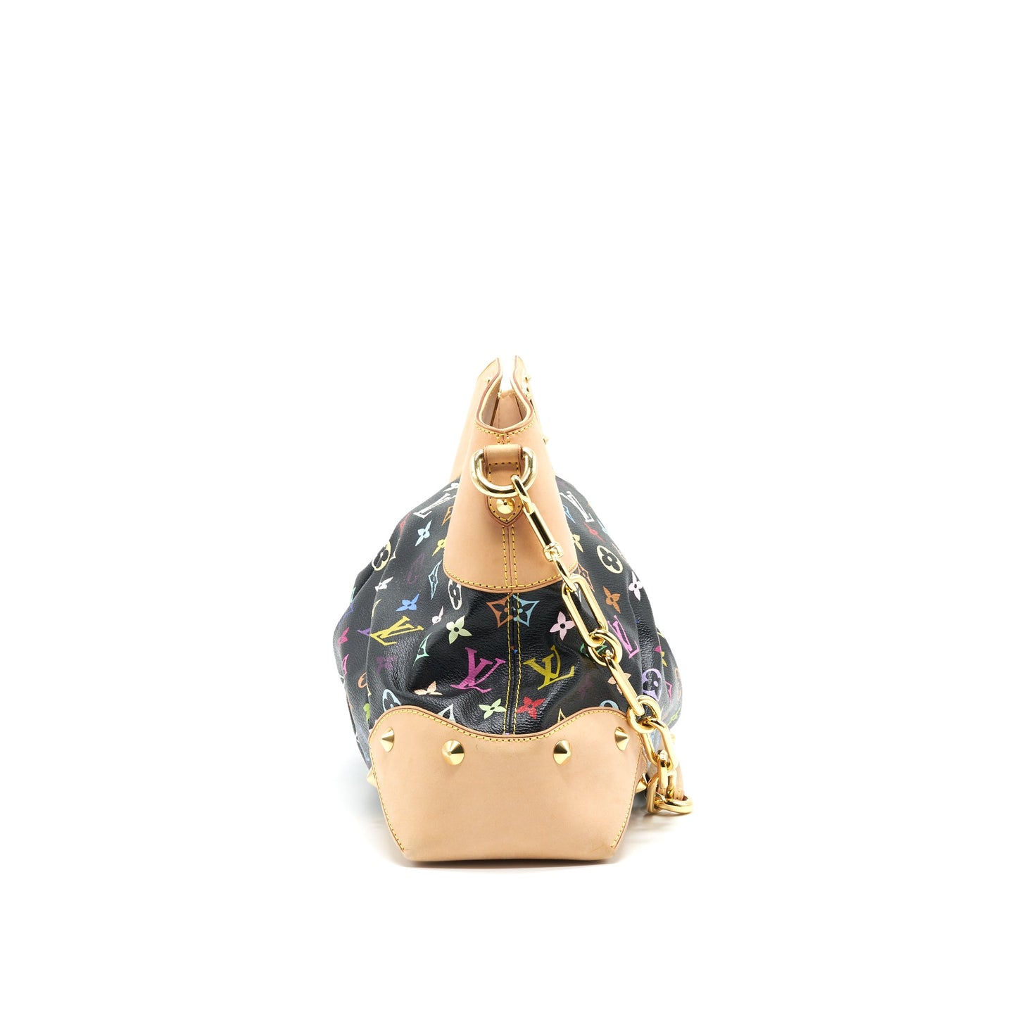 LOUIS VUITTON BLACK MONOGRAM CANVAS MULTICOLOUR