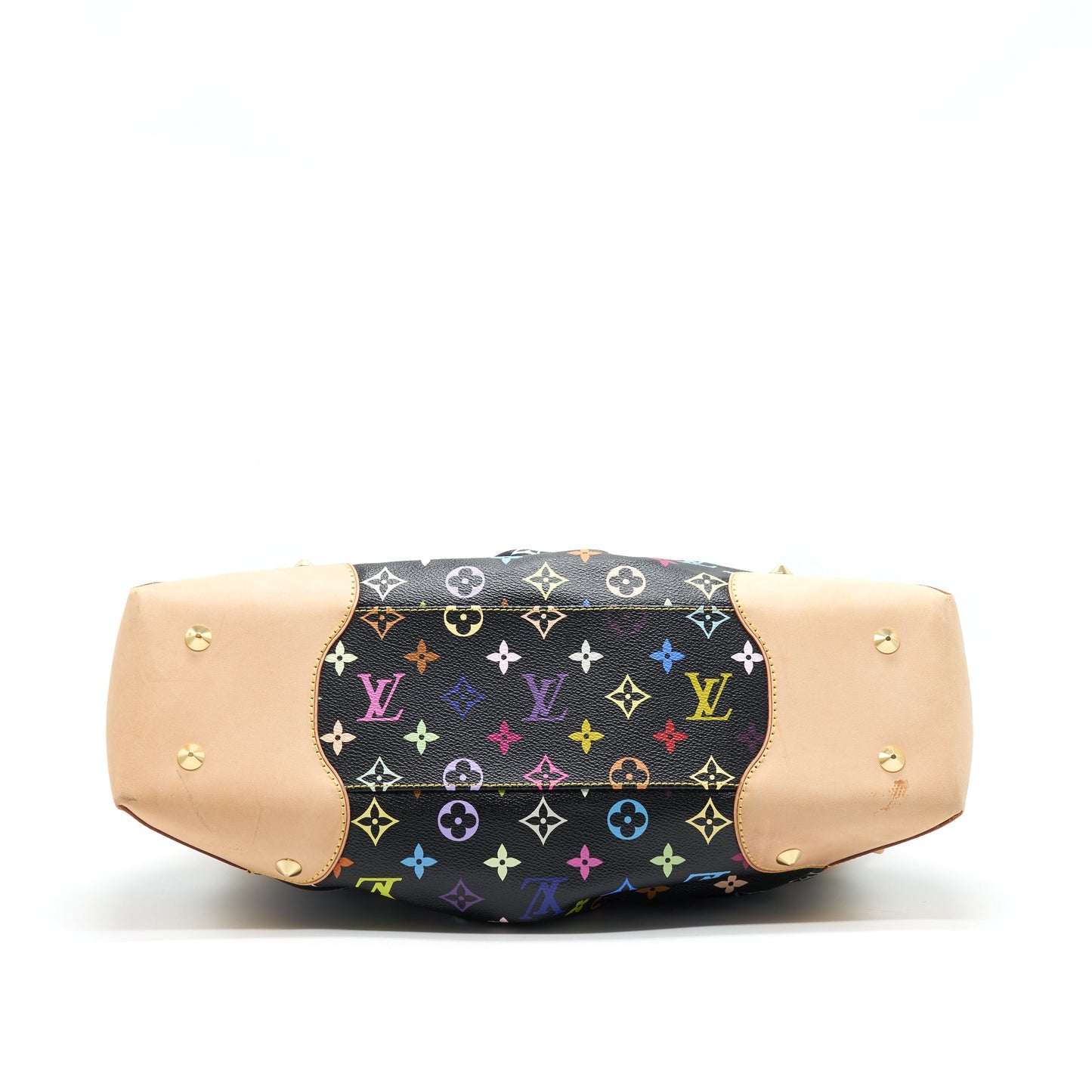 LOUIS VUITTON BLACK MONOGRAM CANVAS MULTICOLOUR