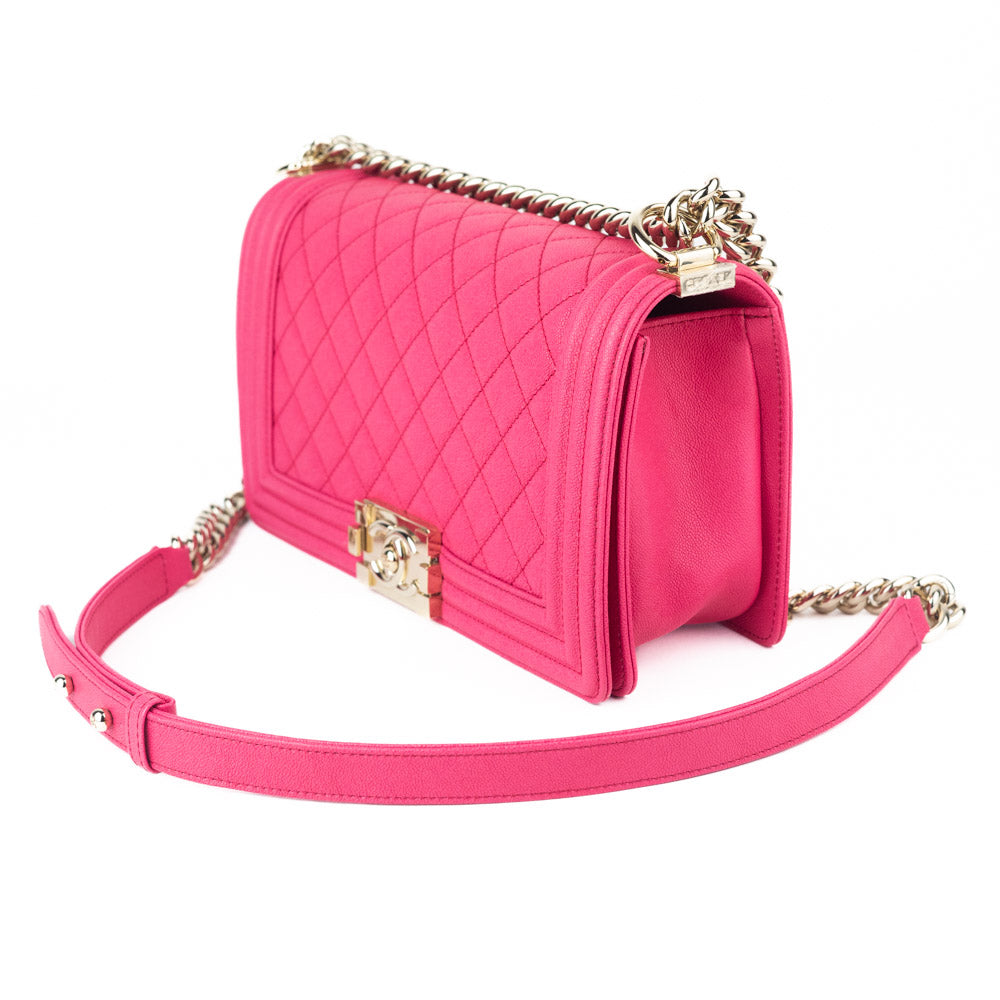 Chanel Medium Boy Bag Pink