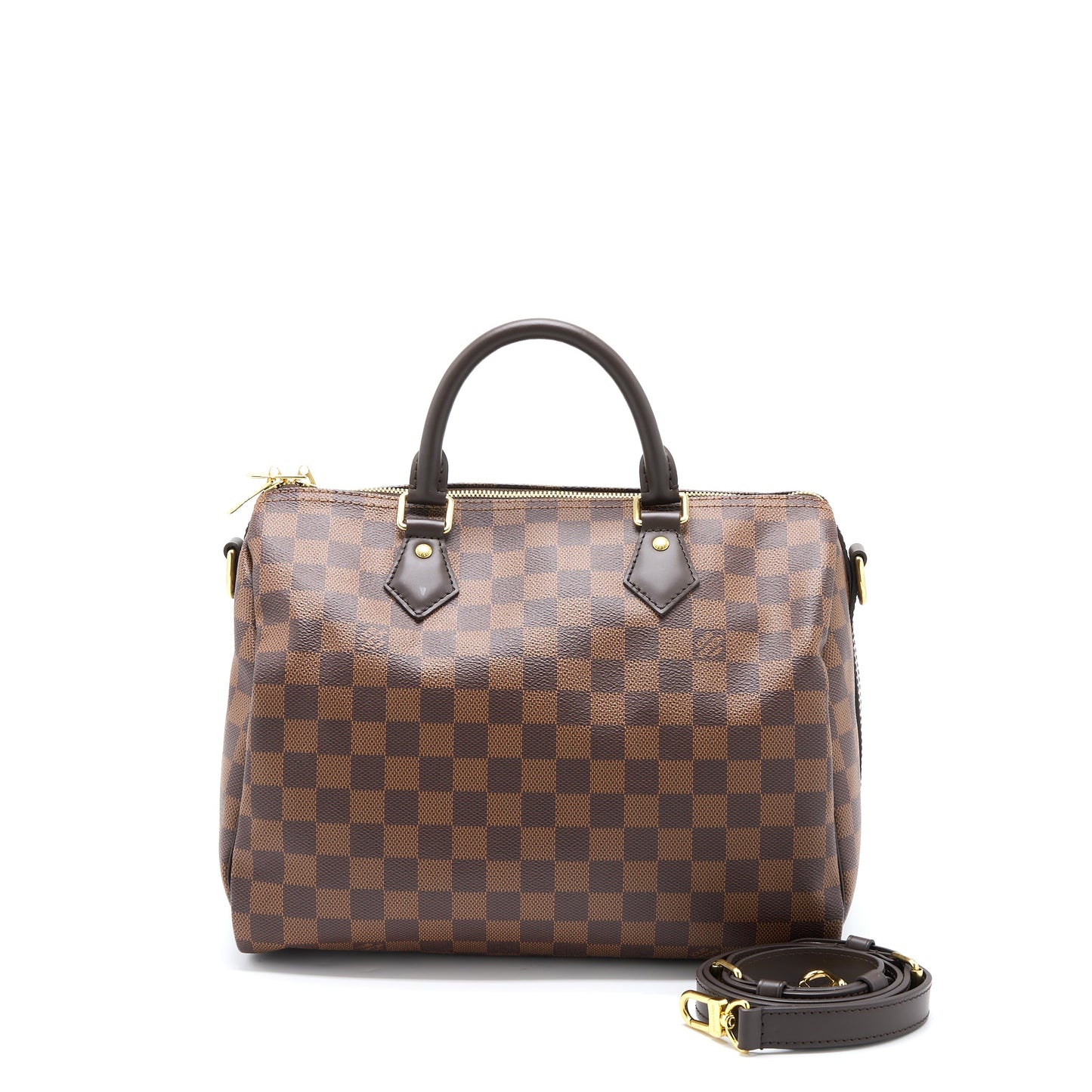 Louis Vuitton Speedy Bandouliere 30 Damier Ebene Canvas (New Version)