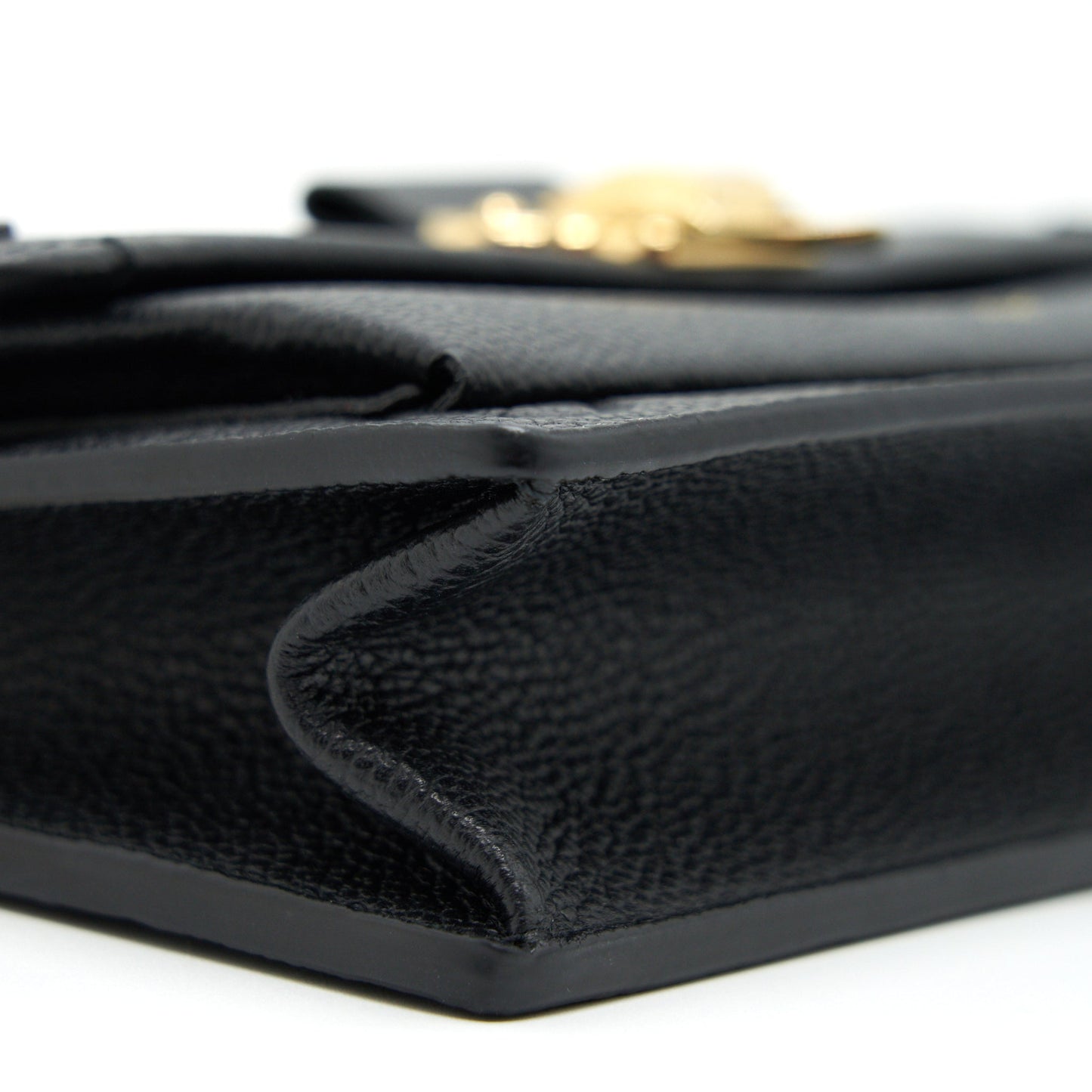 LOUIS VUITTON VAVIN CHAIN WALLET BLACK