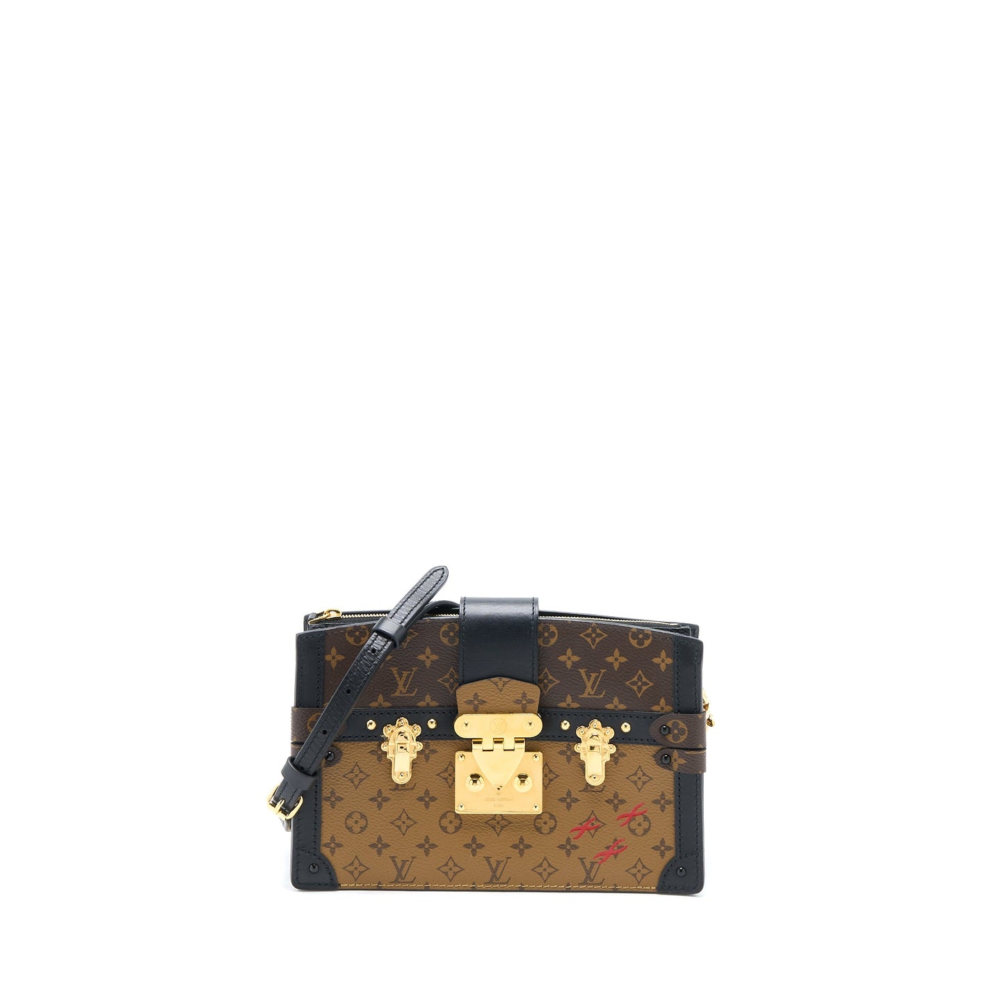 Louis Vuitton Trunk Clutch Monogram Reverse Canvas