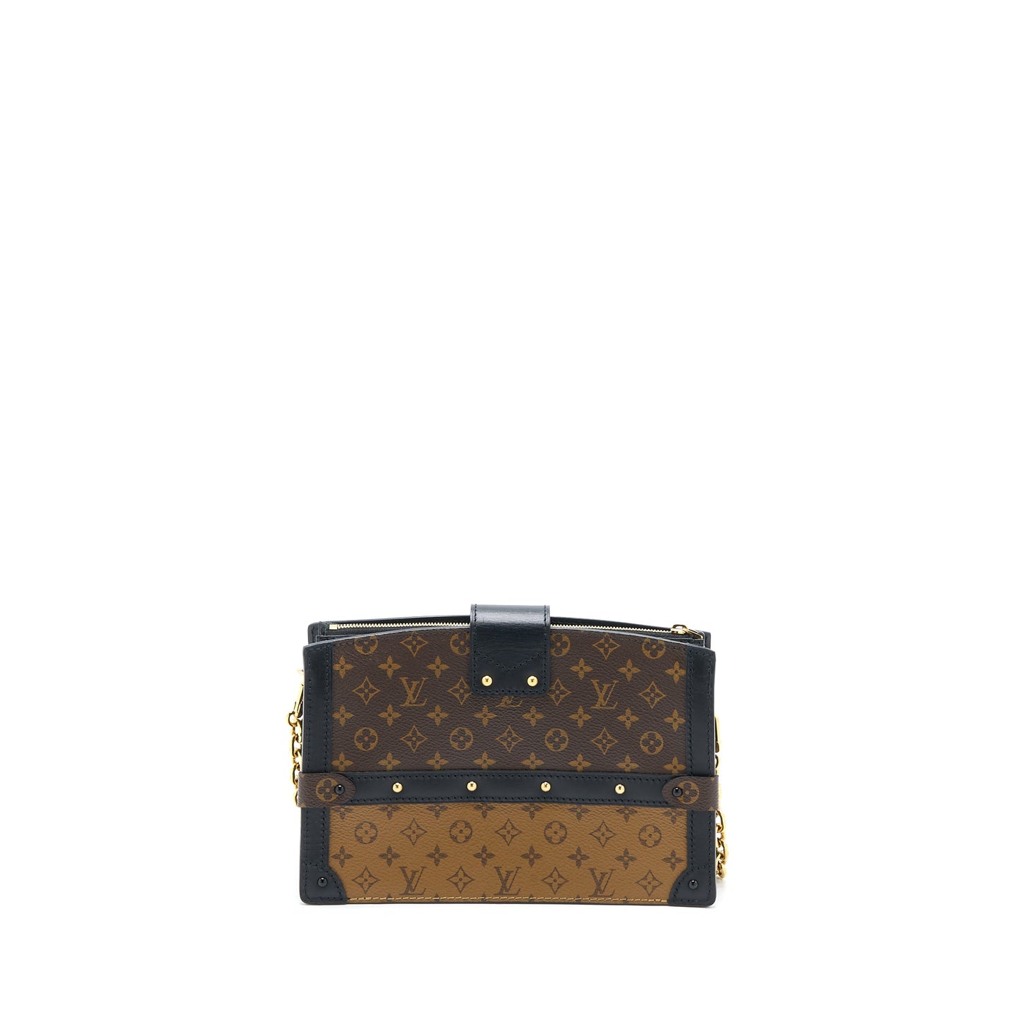 Louis Vuitton Trunk Clutch Monogram Reverse Canvas