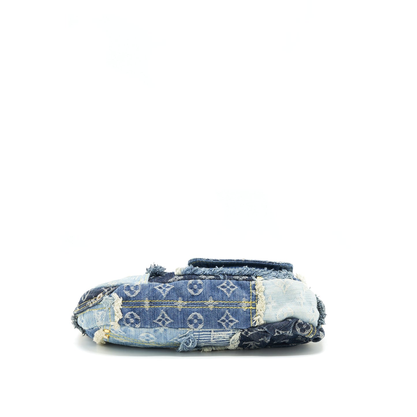Louis Vuitton Vintage Denim Mini Purse Multicolour