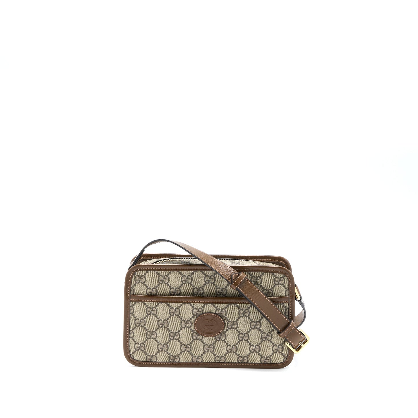 Gucci Mini Purse Interlocking G in Supreme Canvas