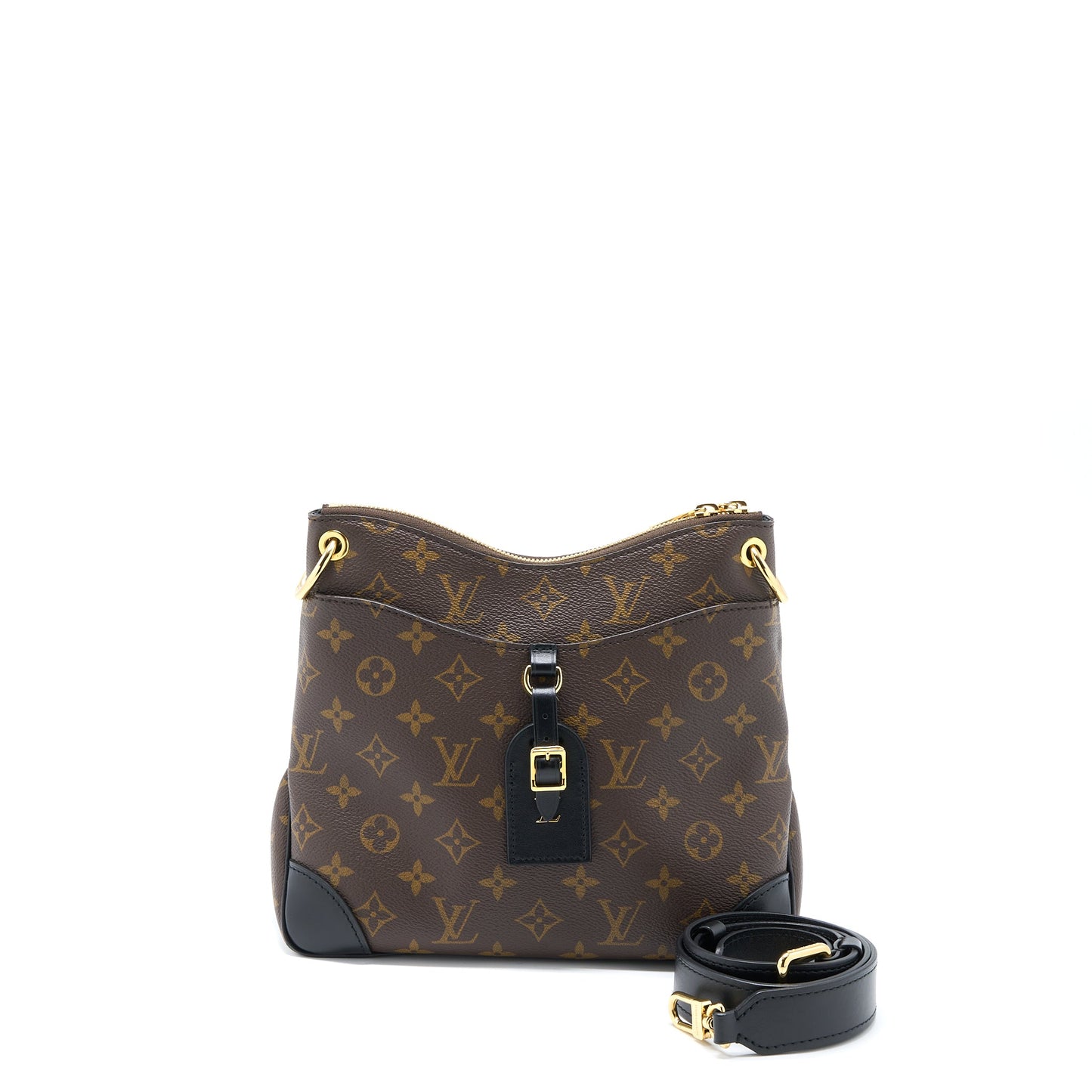 Louis Vuitton Odeon Purse Monogram Canvas Black