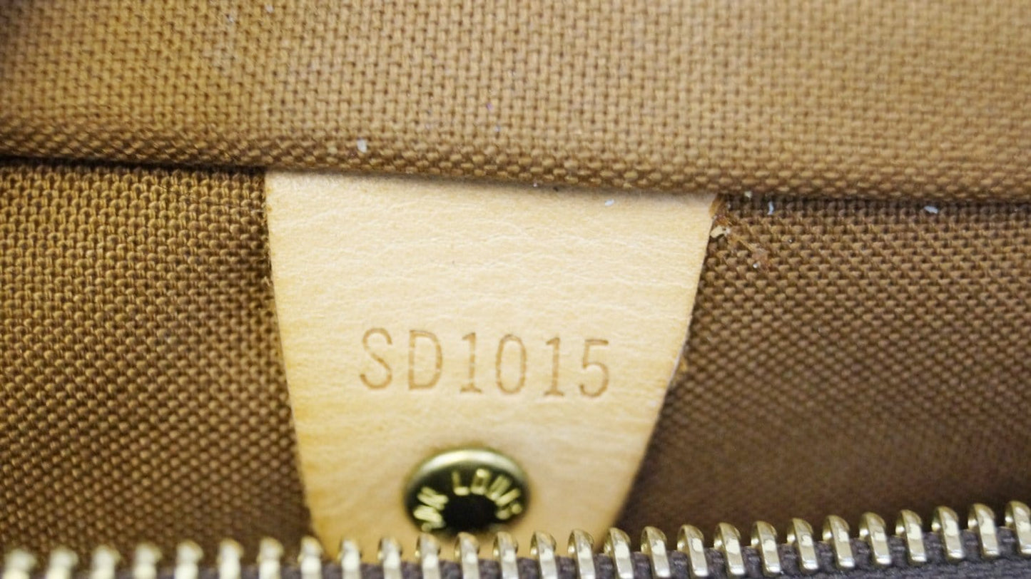 LOUIS VUITTON Monogram Canvas Speedy 30 Satchel Bag
