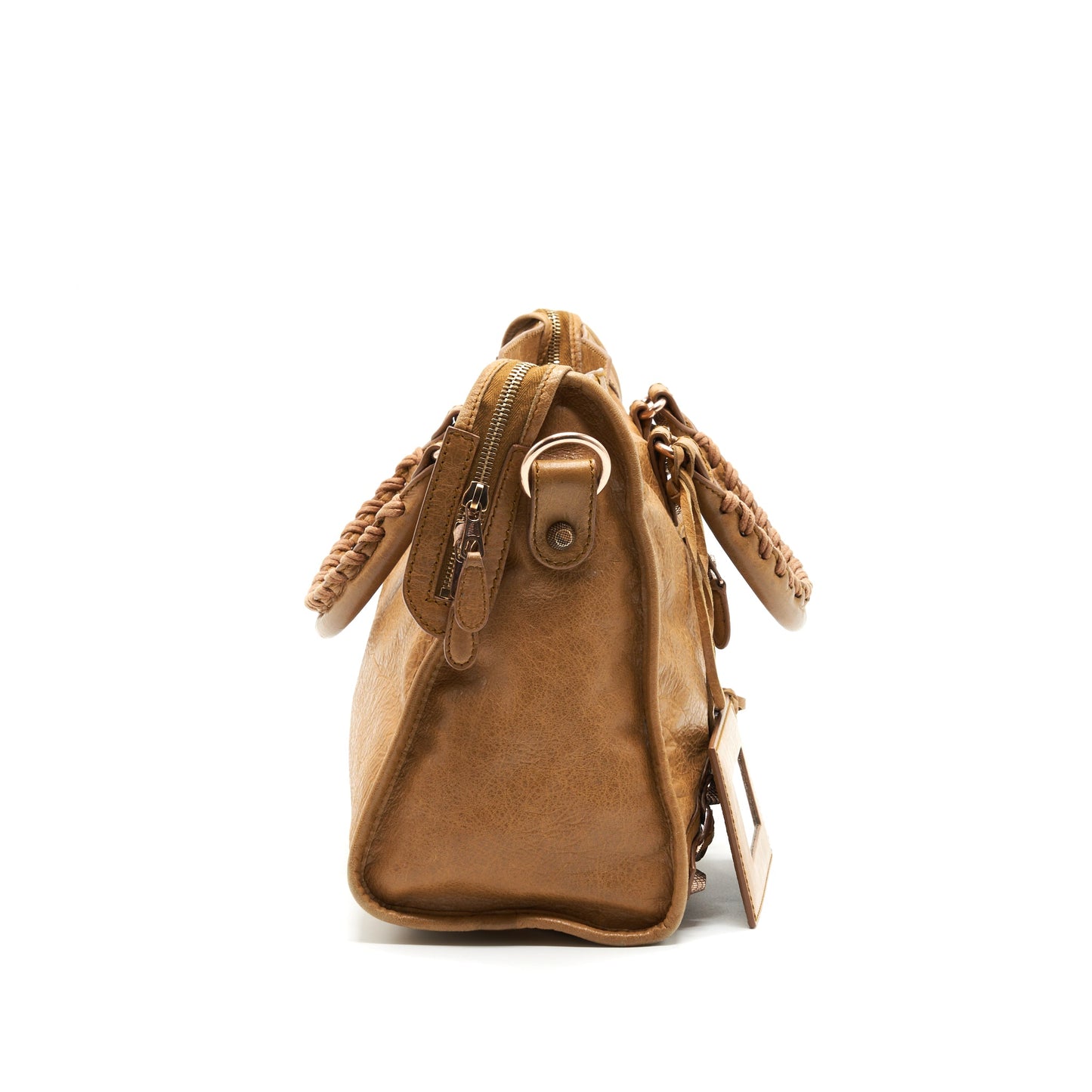Balencianga Giant City Purse Light caramel