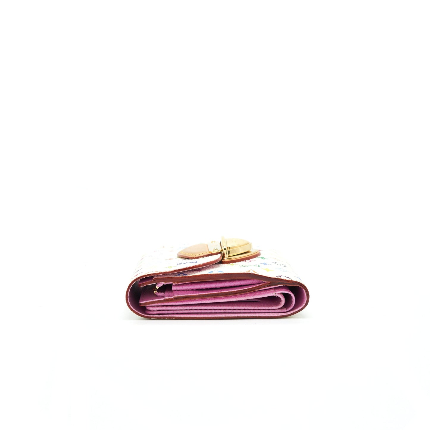 LOUIS VUITTON WALLET MONOGRAM MULTICOLOUR WHITE