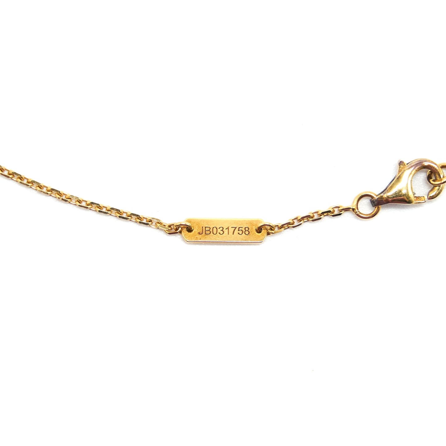 Van Cleef & Arpels Vintage Alhambra Pendant Yellow Gold White Mother-of-pearl
