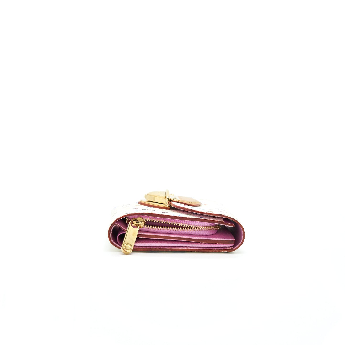 LOUIS VUITTON WALLET MONOGRAM MULTICOLOUR WHITE