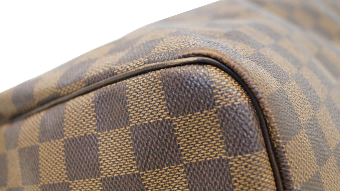 LOUIS VUITTON Damier Ebene Speedy 35 Satchel