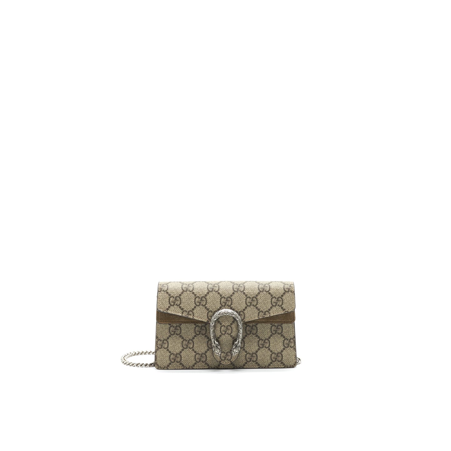 Gucci Dionysus Supreme super mini Purse Beige