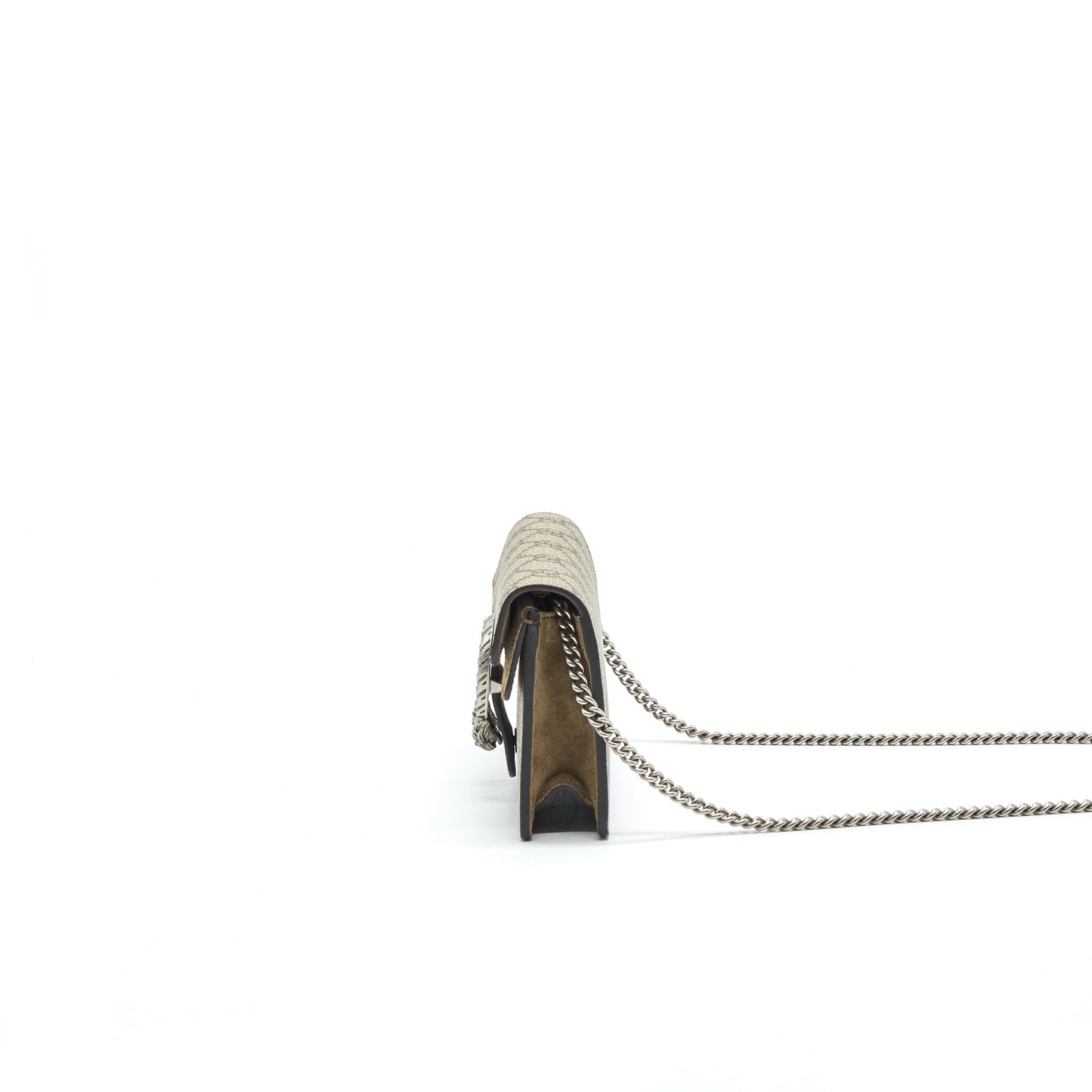 Gucci Dionysus Supreme super mini Purse Beige