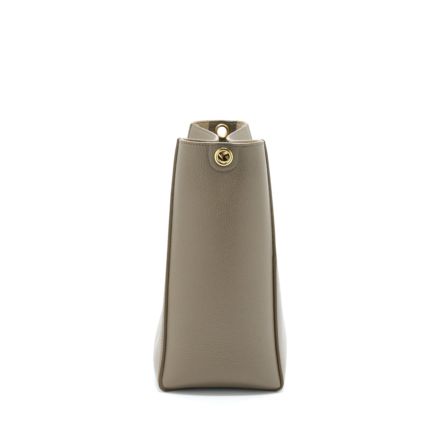 Celine Small Sangle Bucket Purse Light Grey
