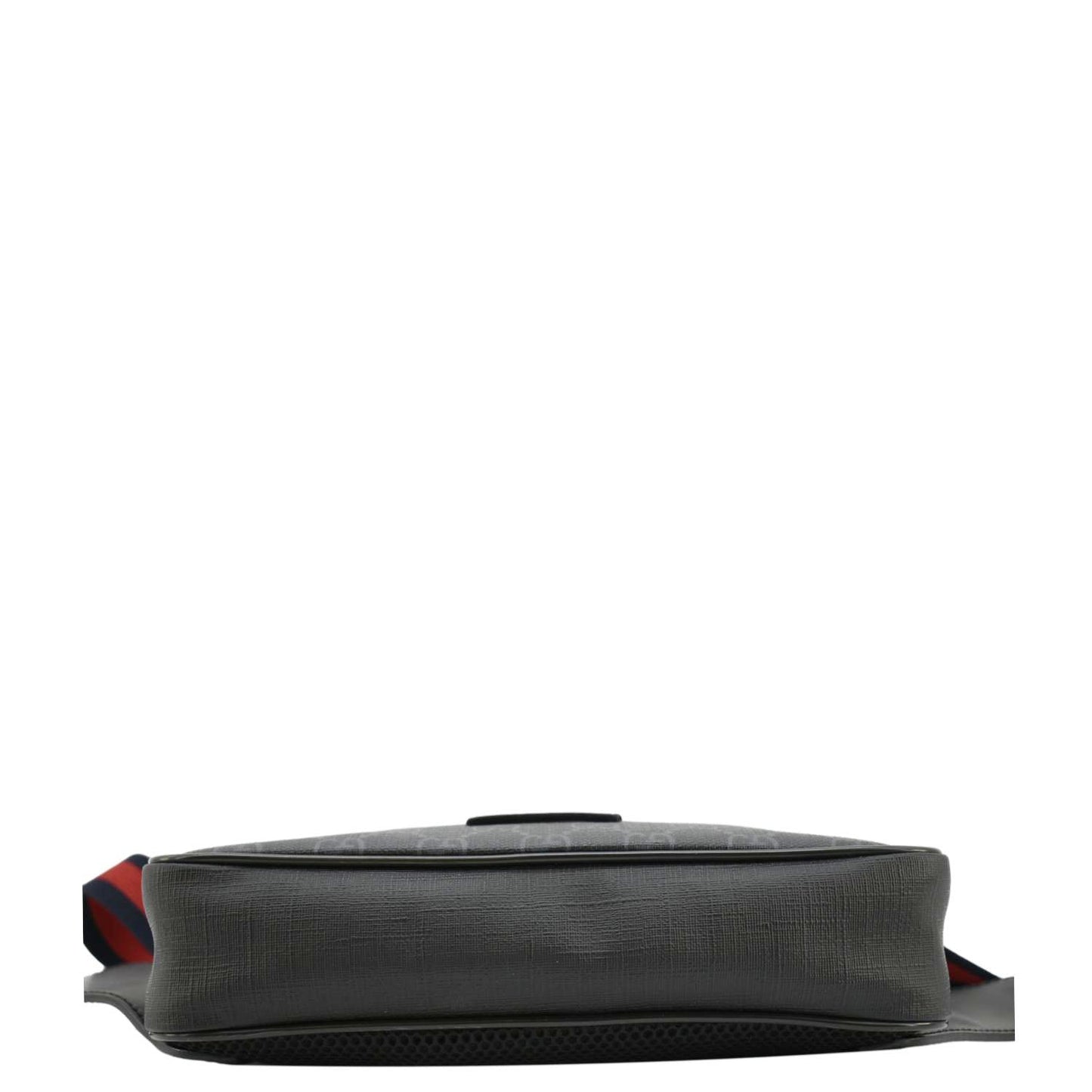 GUCCI GG Supreme Canvas Zip Belt Bag Black 474293