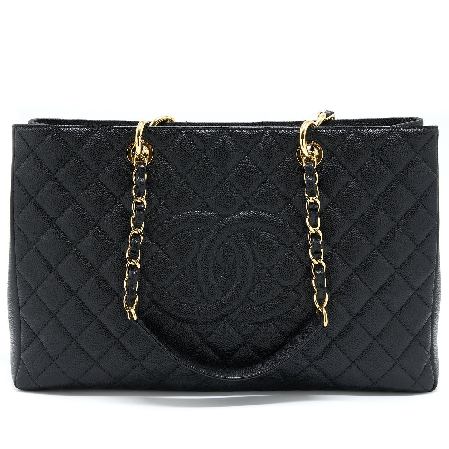 Chanel Grand Shopping Tote XL Caviar Black GHW
