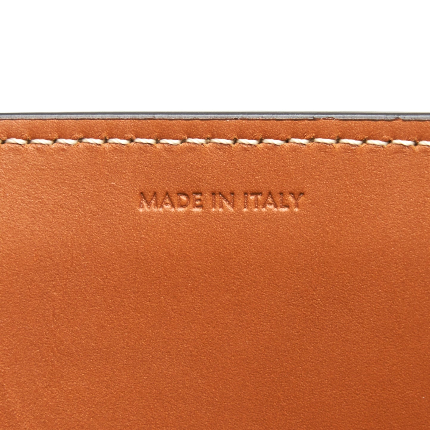 CELINE SMALL VERTICAL CABAS CELINE IN MAILLON TRIOMPHE JACQUARD AND CALFSKIN NAVY / TAN