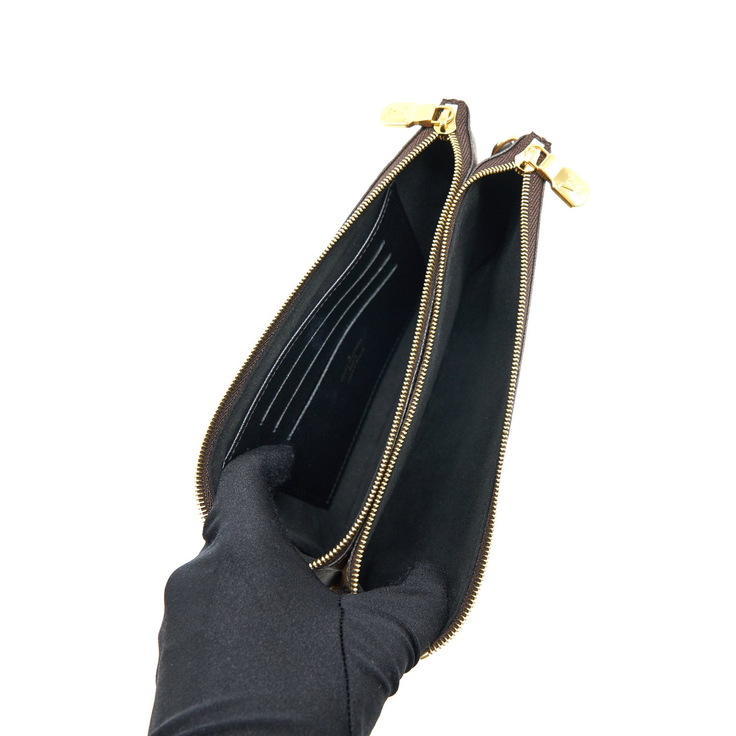 Louis Vuitton Double Zip Pochette Monogram
