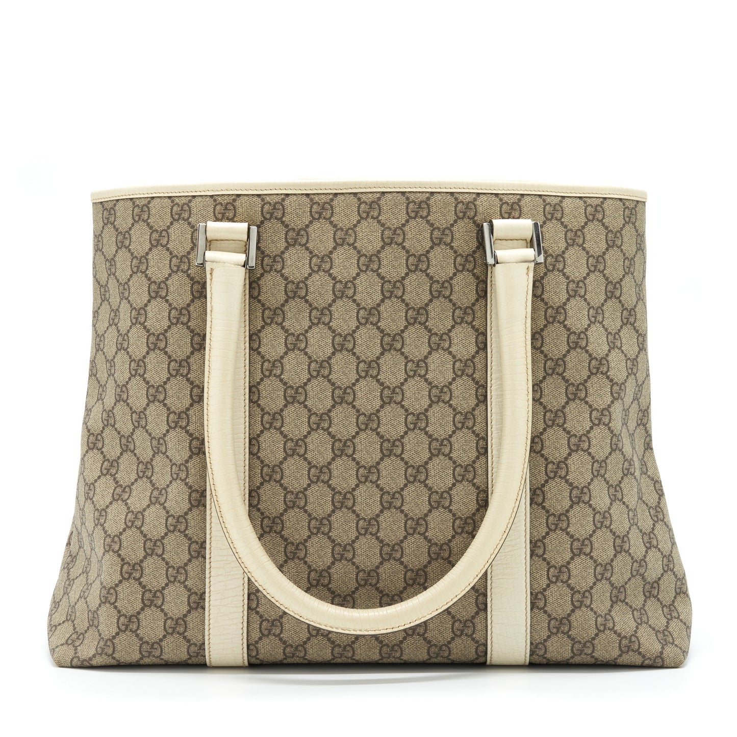 Gucci Tote Purse Supreme Canvas And Leather