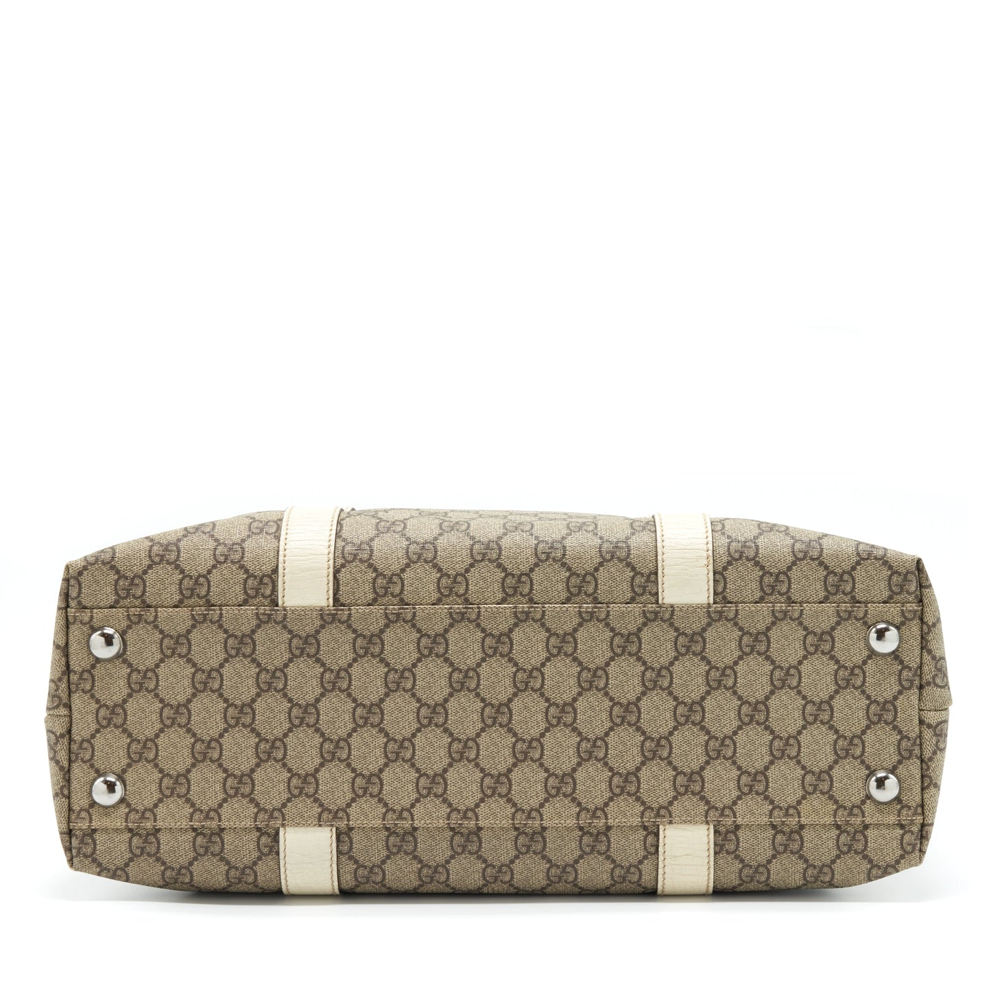 Gucci Tote Purse Supreme Canvas And Leather