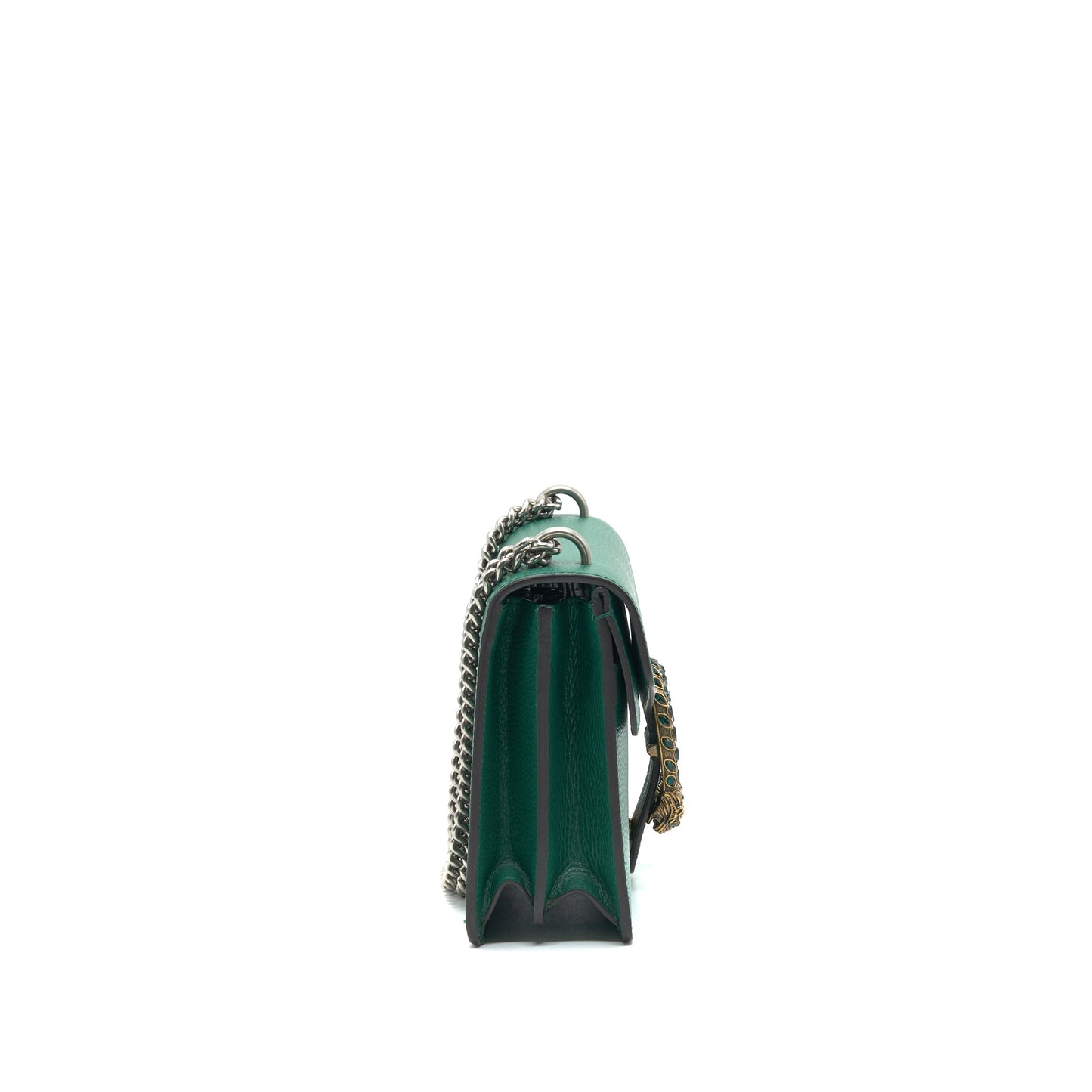 Gucci Small Dionysus Leather Mini Purse Green