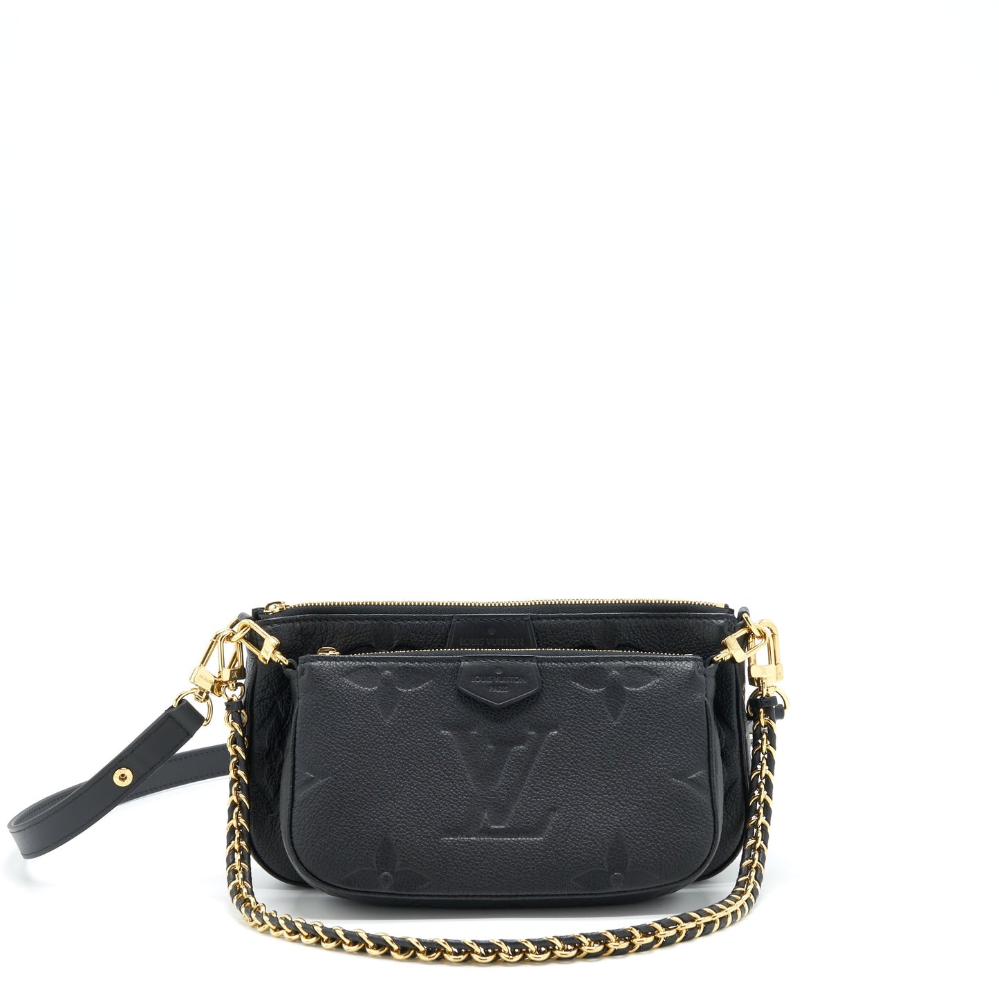 Louis Vuitton Multi Pochette Monogram Empreinte Black