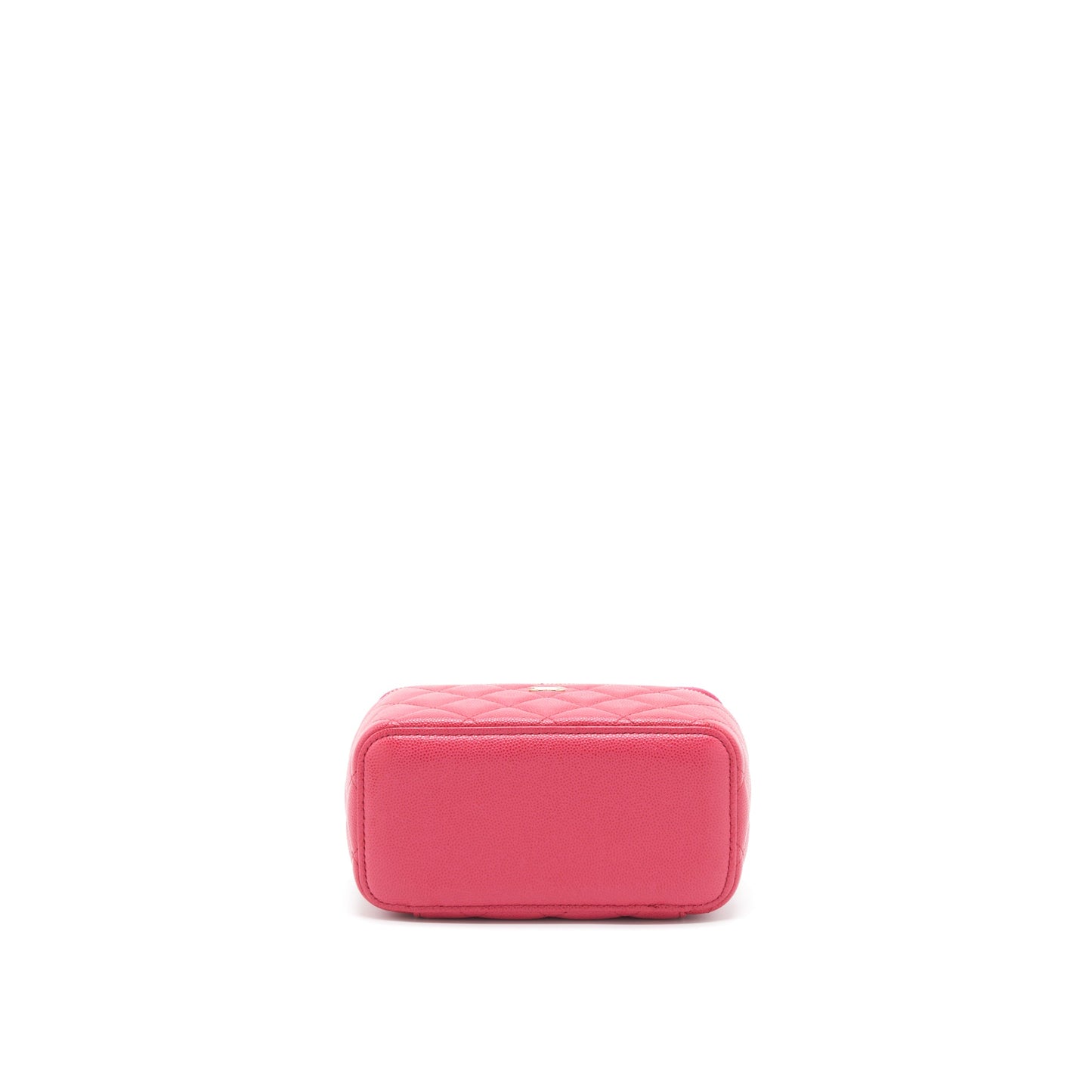 Chanel Long Vanity Case Caviar Hot Pink LGHW