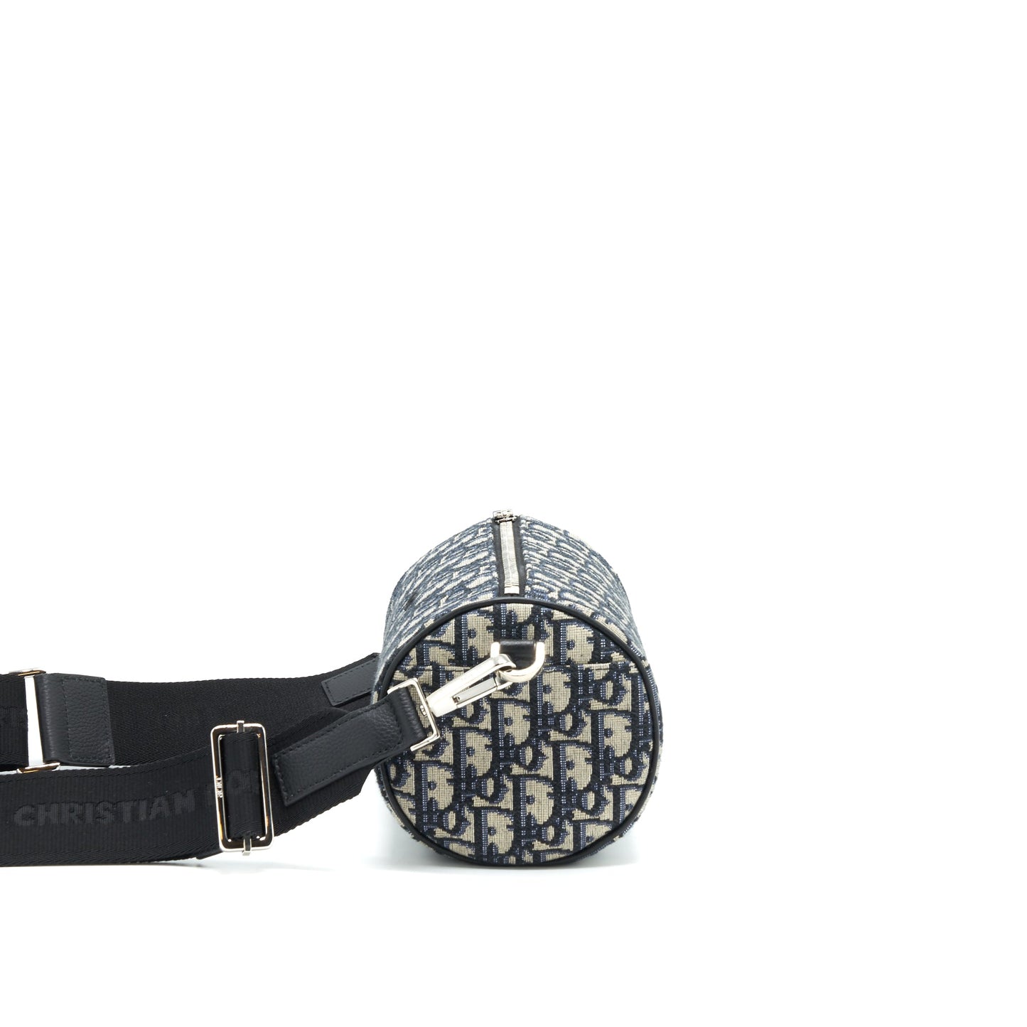 Dior Blue Oblique Messenger Roller Purse
