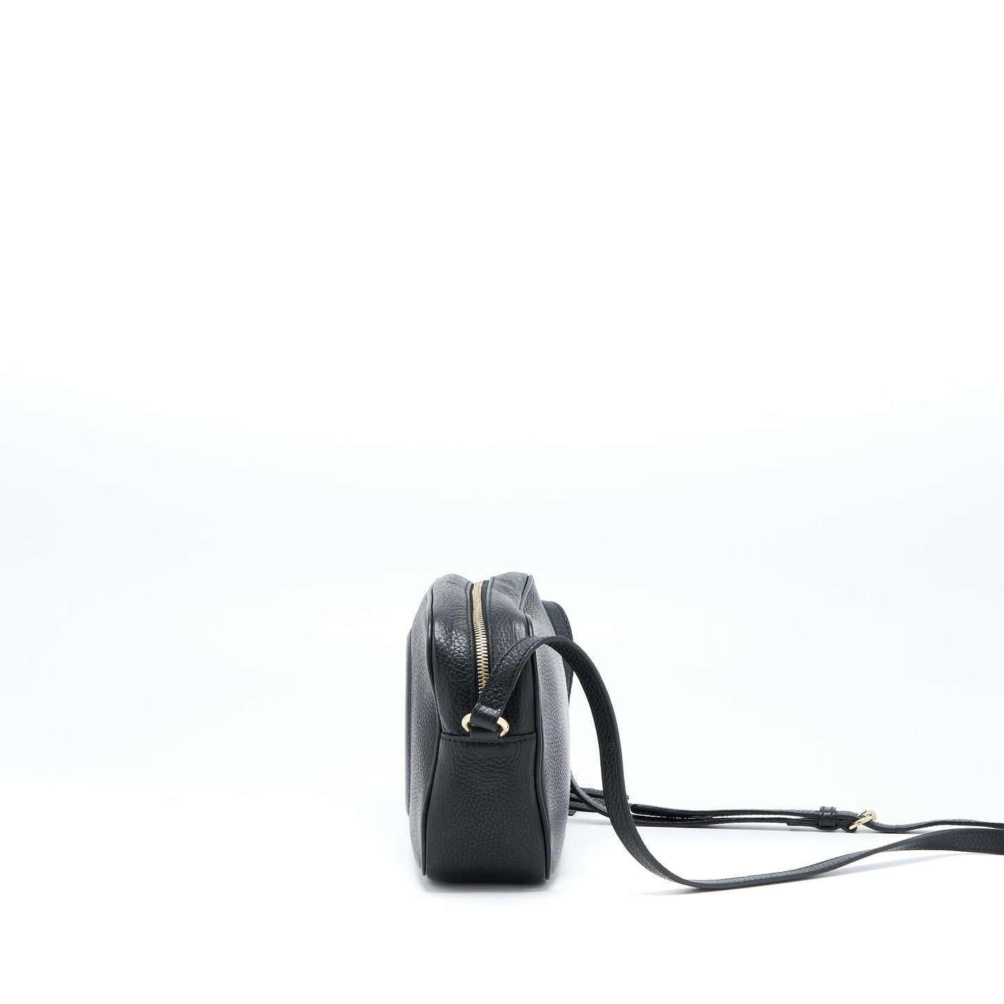 Gucci Soho Disco Camera Purse Calfskin Black