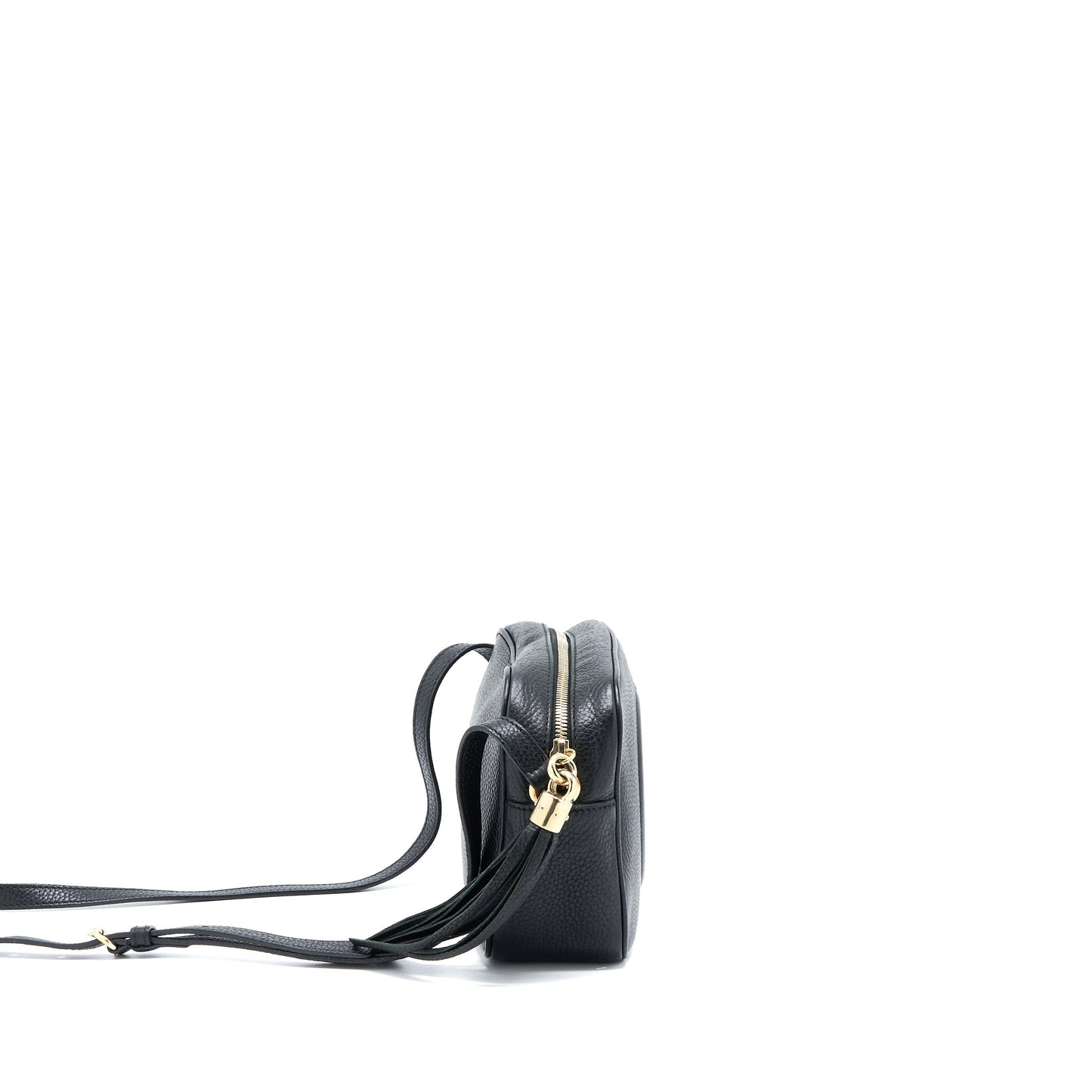 Gucci Soho Disco Camera Purse Calfskin Black