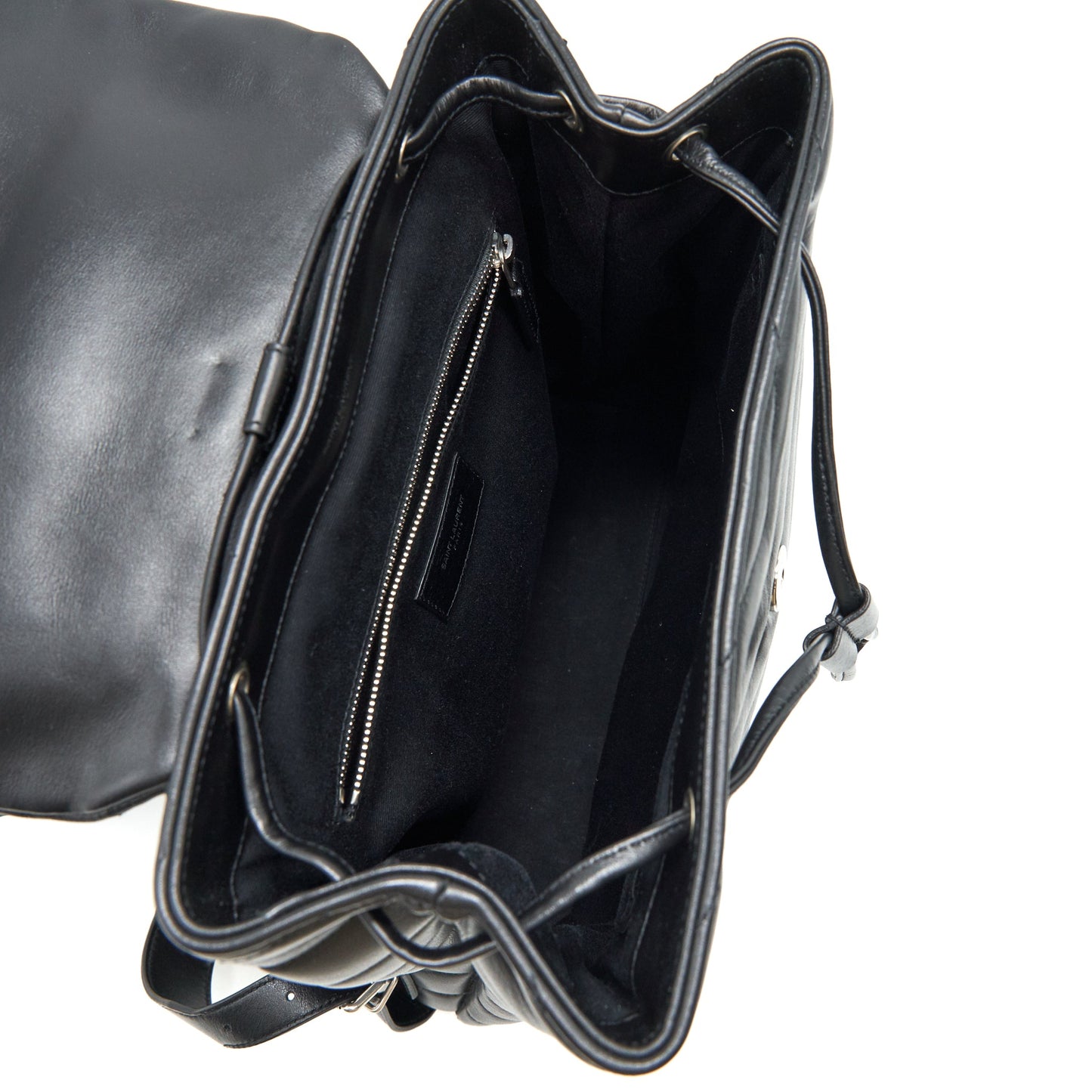 YSL LOU LOU STYLE BACKPACK IN BLACK SHW