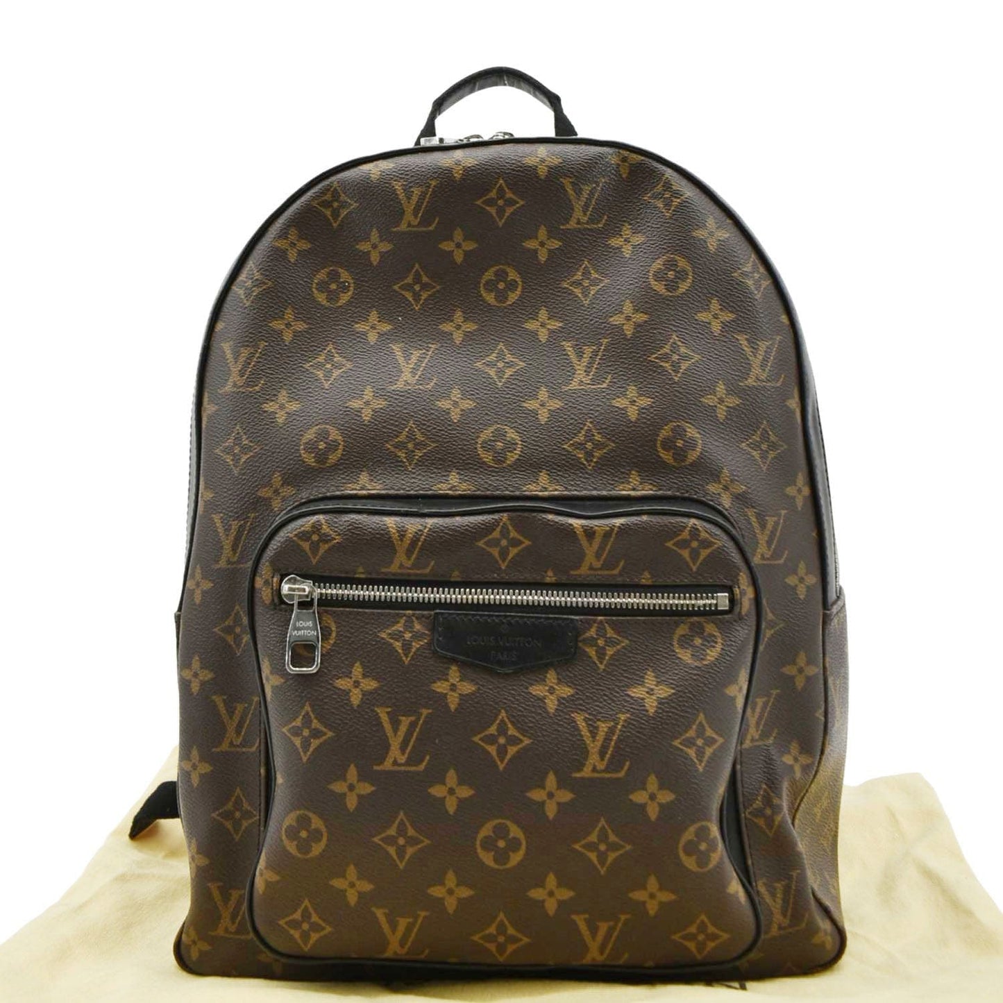 LOUIS VUITTON Josh Monogram Canvas Backpack Bag Brown