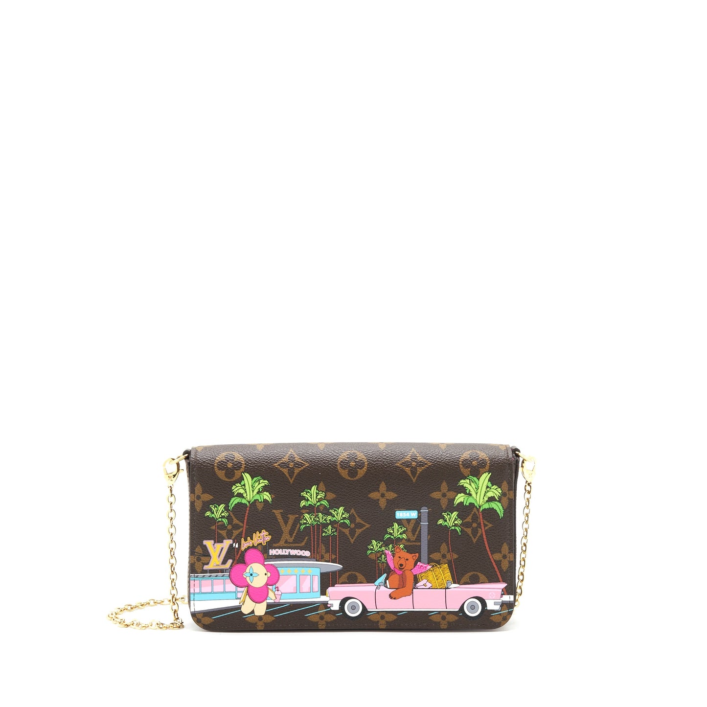 Louis Vuitton 2021 Christmas Limited FÃLICIE POCHETTE