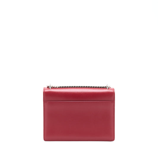 Saint Laurent/ Sunset Purse Calfskin Red