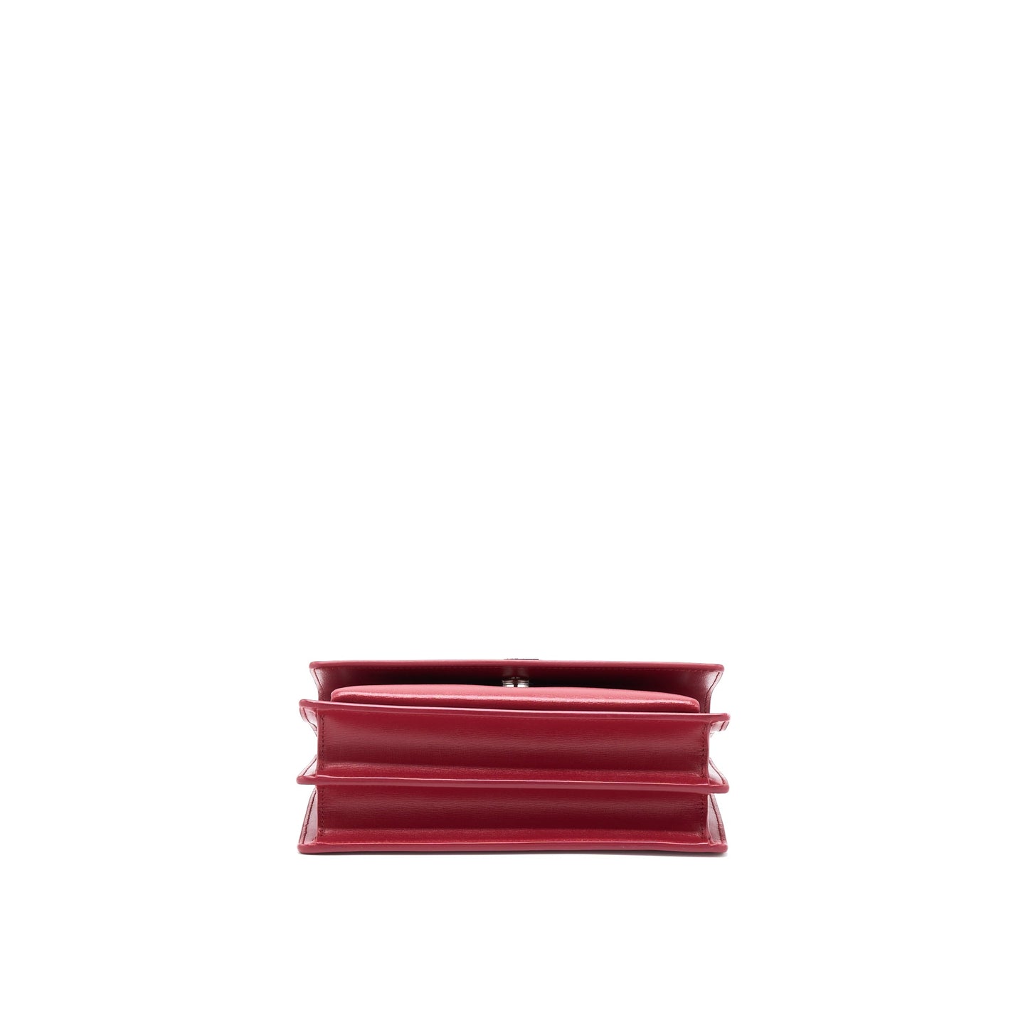 Saint Laurent/ Sunset Purse Calfskin Red