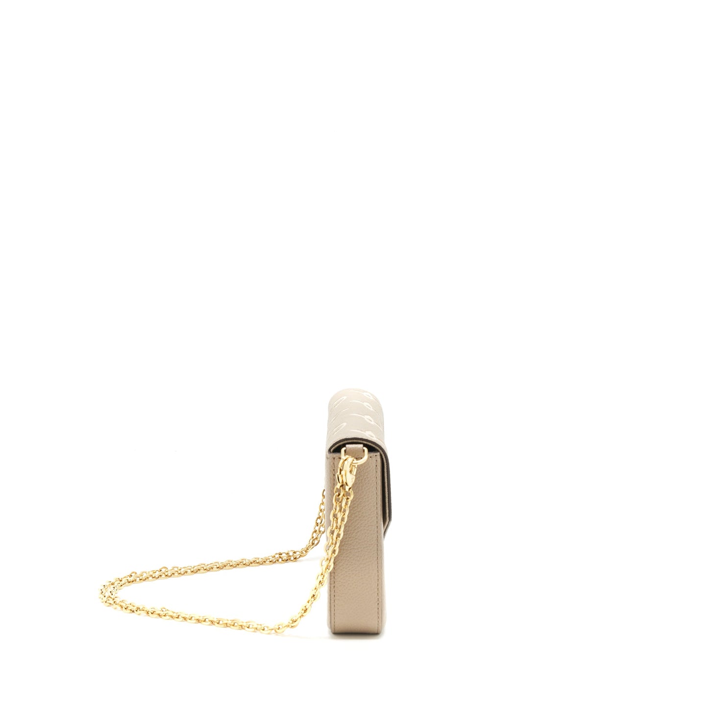 Louis Vuitton Felicie Pochette Tourterelle/Creme